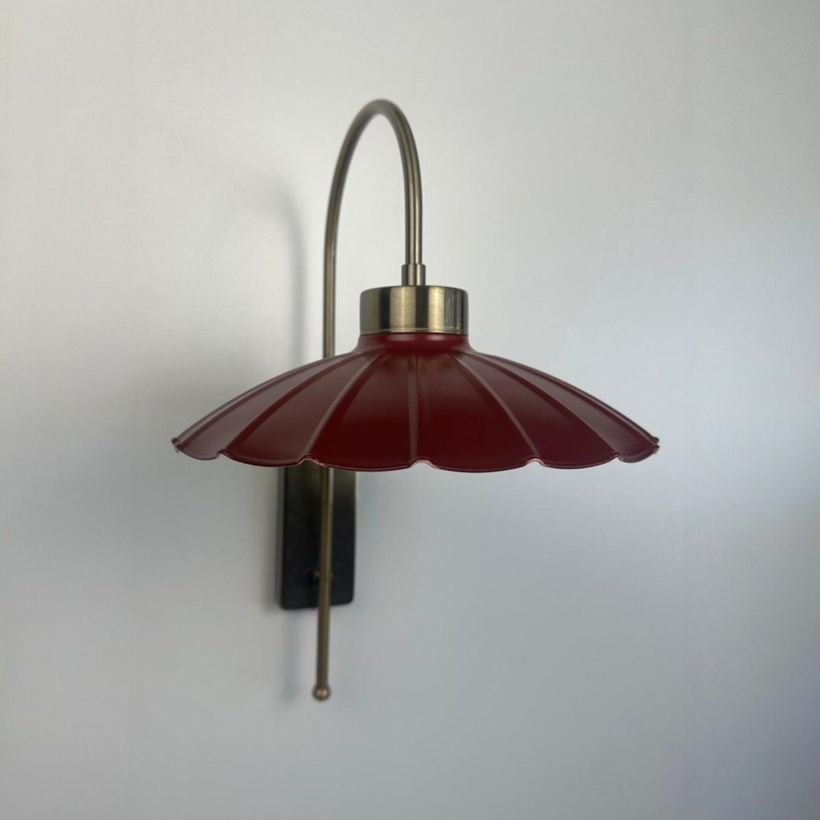 Bamyum Wandleuchte Risso Vintage Metall Wandleuchte, ohne Leuchtmittel