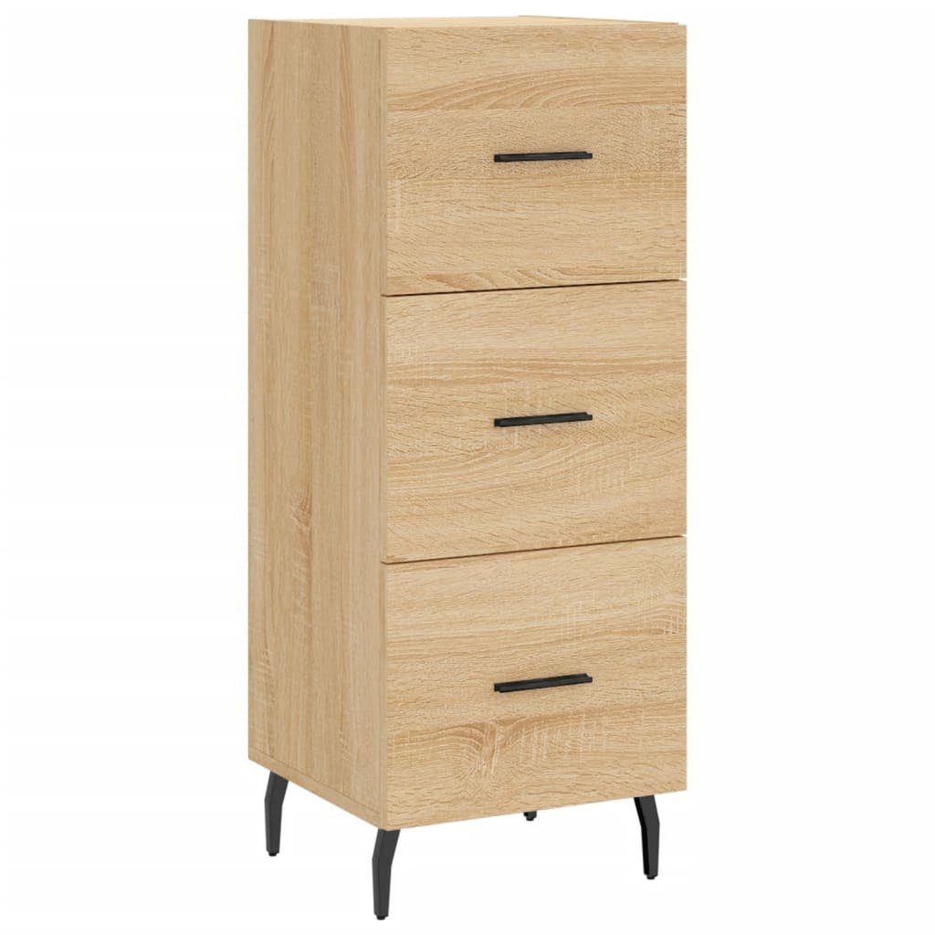 Sideboard Sideboard Sonoma-Eiche 34,5x34x90 cm Holzwerkstoff