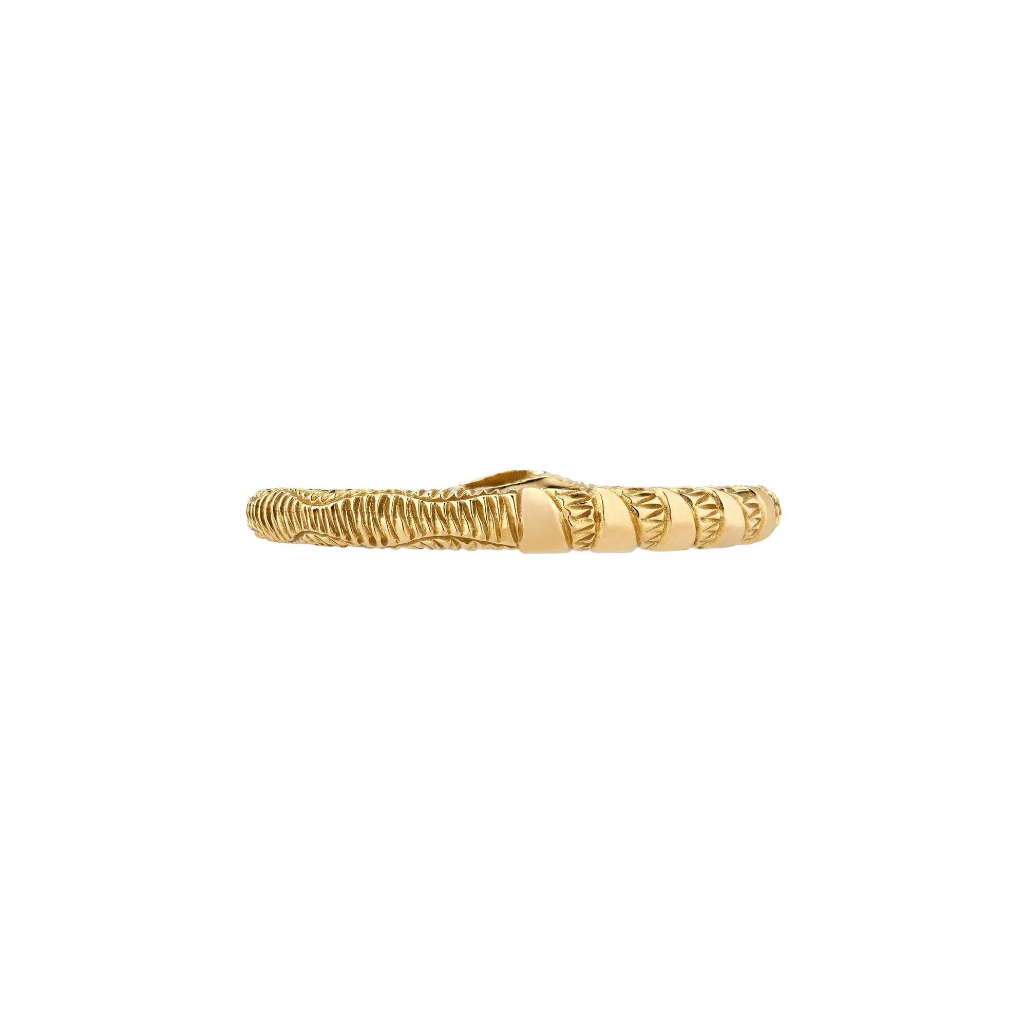 GUCCI Goldring Ouroboros