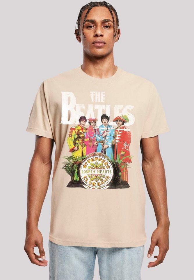 F4NT4STIC T-Shirt The Beatles Sgt Pepper Print, Sehr weicher Baumwollstoff  mit hohem Tragekomfort