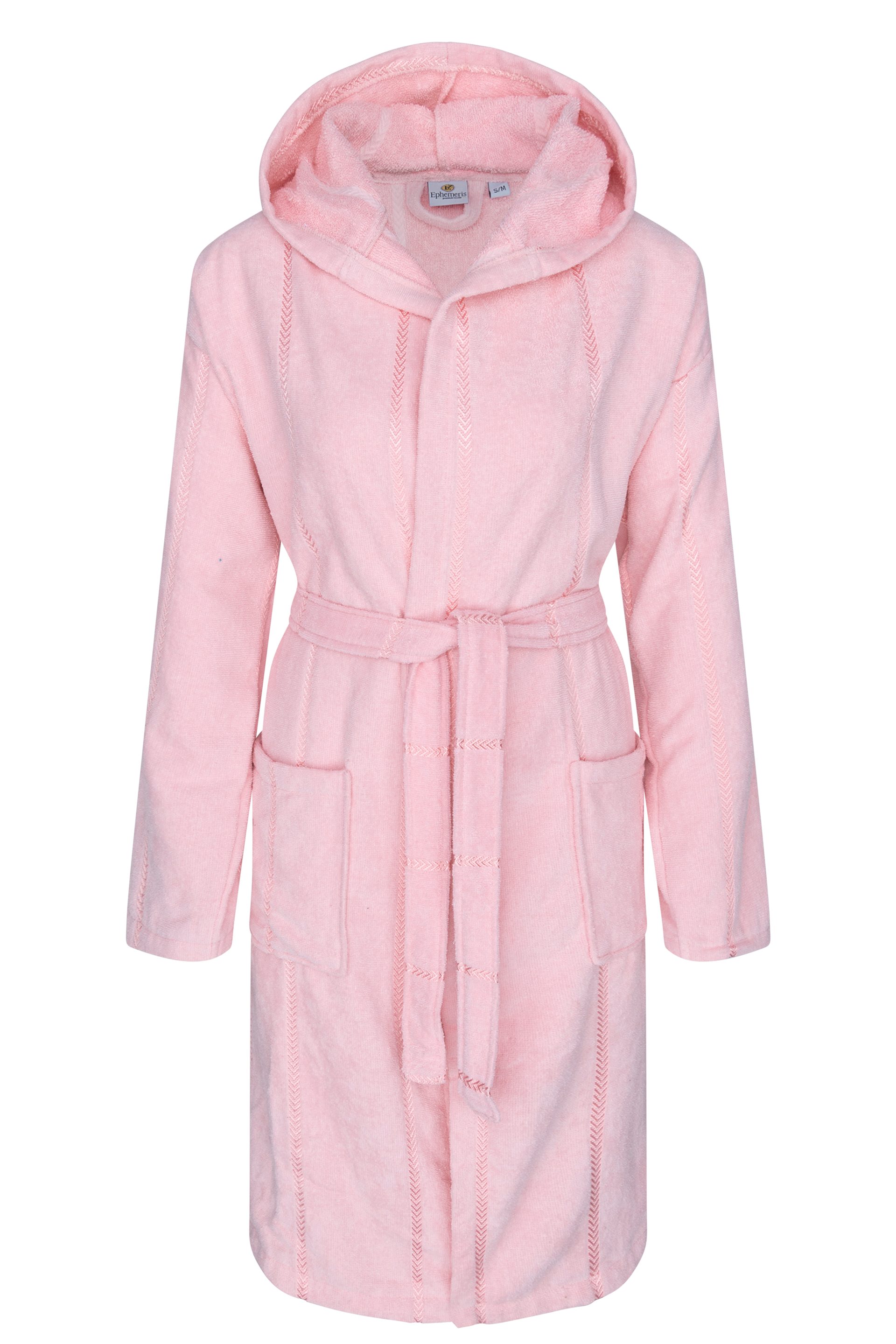 Just2little Bademantel Baumwoll-langarm Bademantel mit Kapuze - OEKO-TEX® Z günstig online kaufen