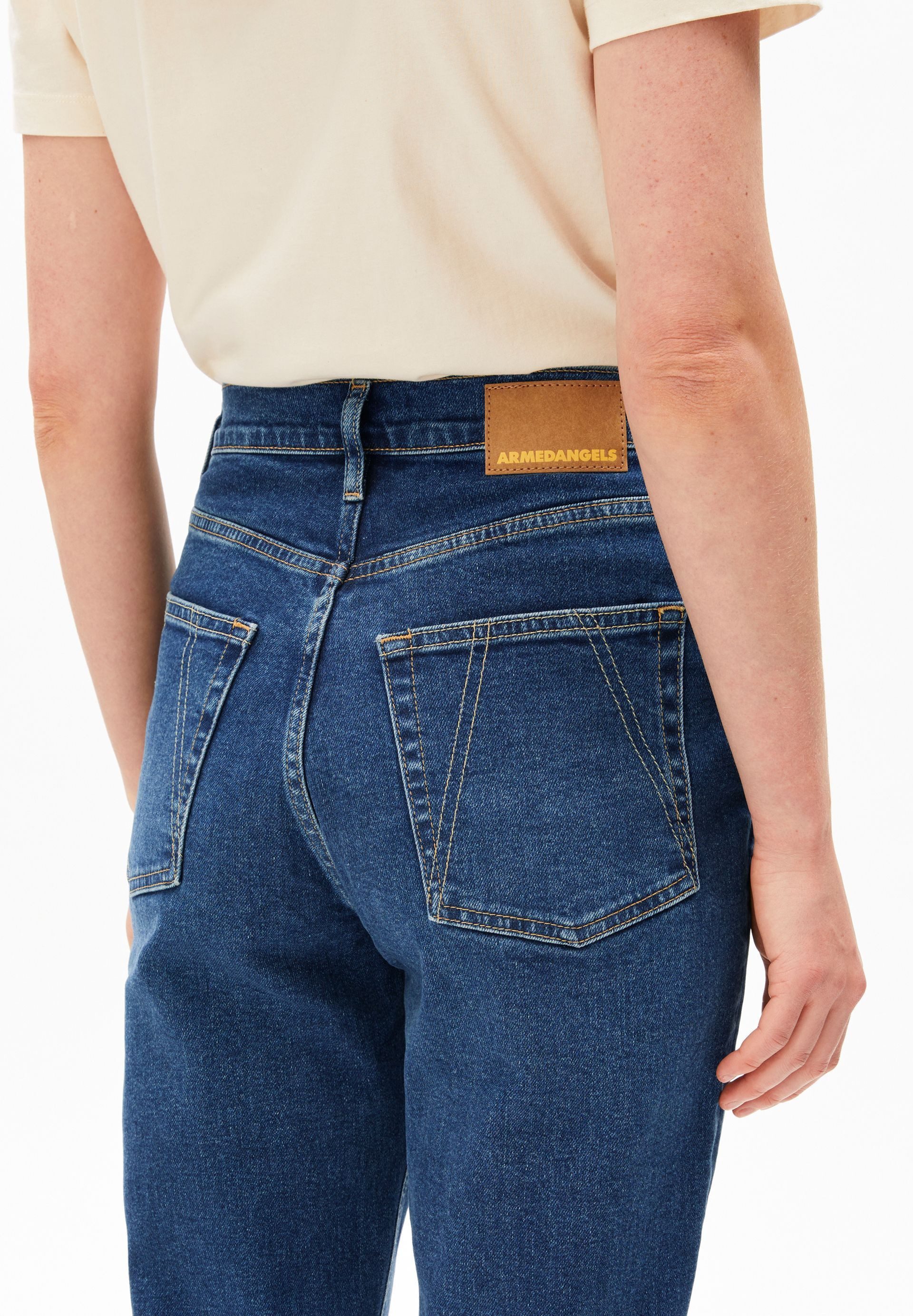 Armedangels Mom-Jeans MAIRAA Mom Jeans aus recyceltem Baumwoll-Mix (Comfort-Stretch) High waist
