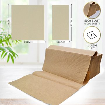 Defactoshop Papierhandtuch Papierhandtücher Falthandtücher für Zickzack Papierhandtuchspender