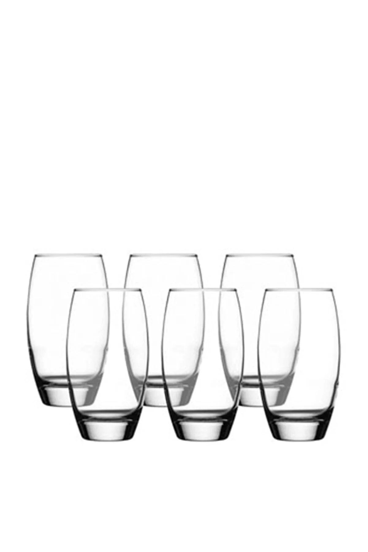 Glas 6er set Barrel Wasserglas 500cc Glasbecher Trinkgläser