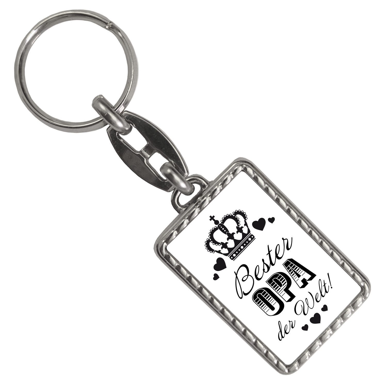 speecheese Schlüsselanhänger Bester Opa der Welt Schlüsselanhänger mit Bord günstig online kaufen