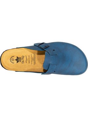 SALIHA Bioline Clog blau Pantolette