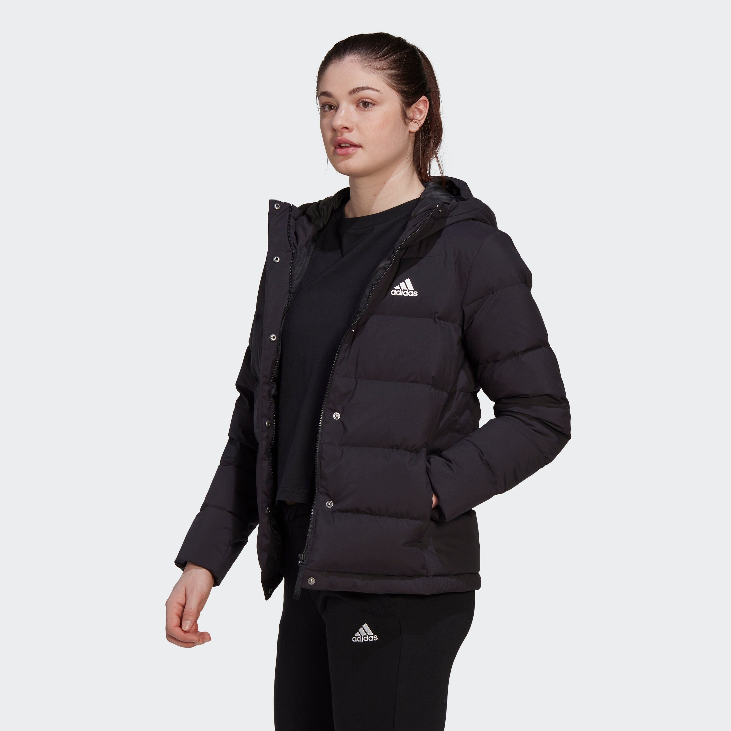 adidas Sportswear Outdoorjacke HELIONIC HOODED DAUNENJACKE günstig online kaufen