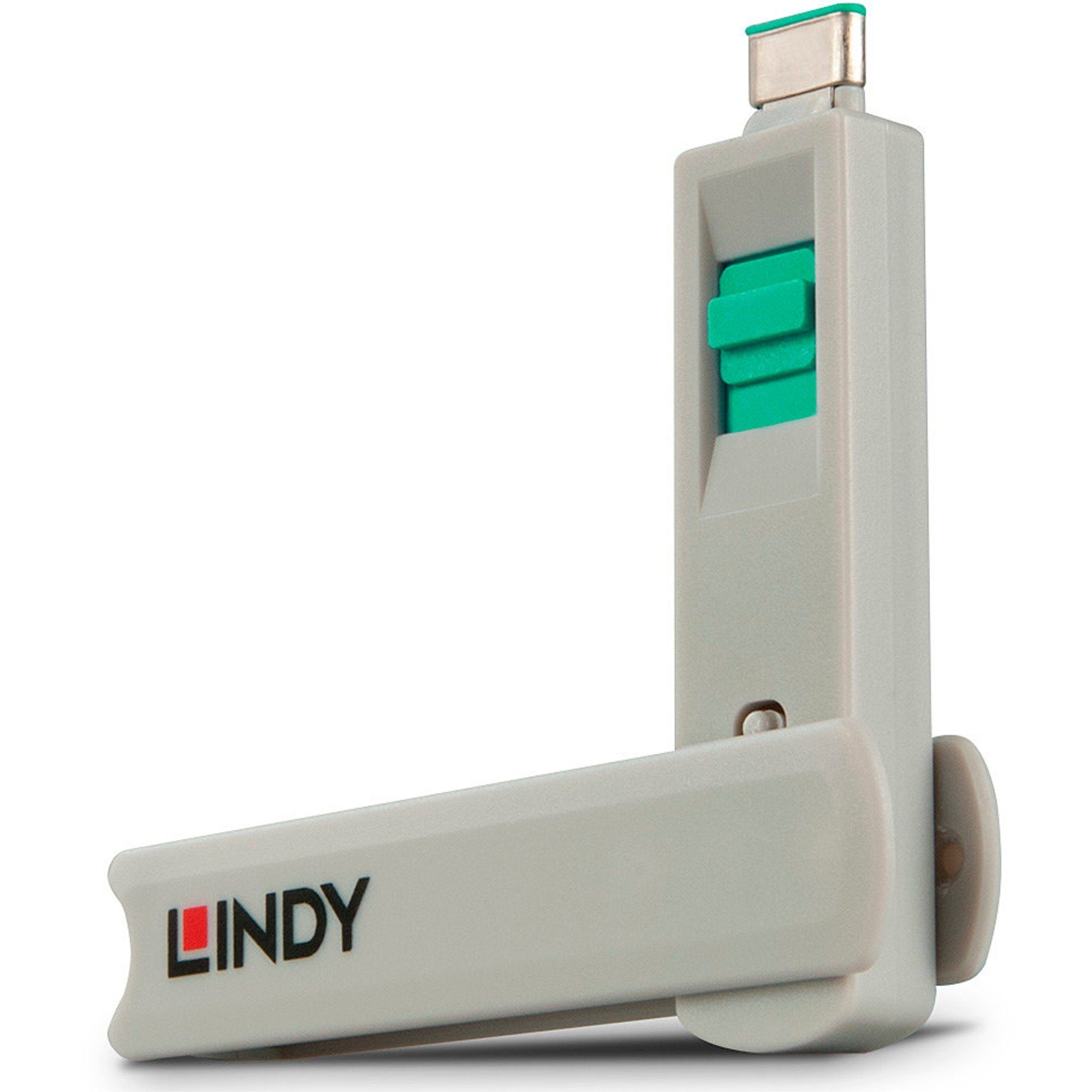 Laptopschloss Lindy USB Typ C Port Schloss, Sicherheit