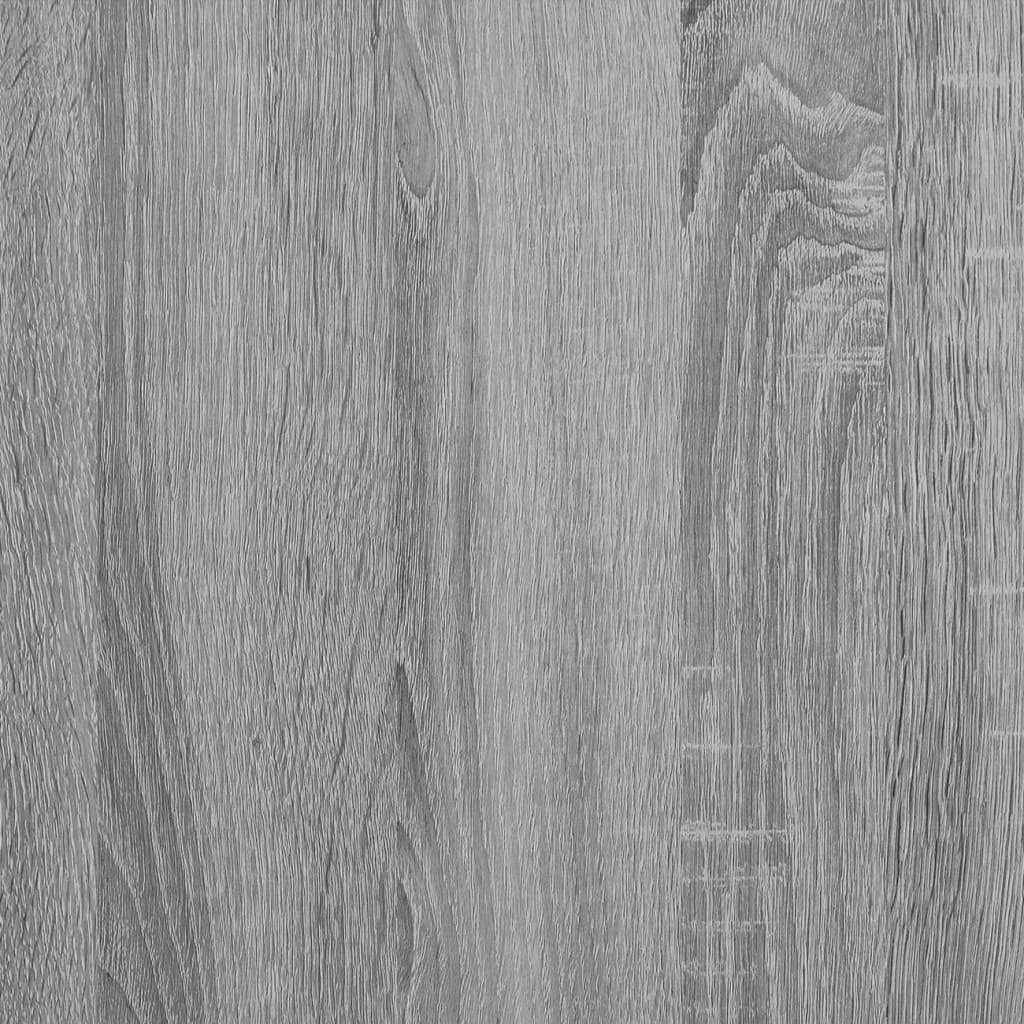 vidaXL Schuhregal Schuhbank Grau Sonoma 1-tlg. 103x30x54,5 Holzwerkstoff, cm