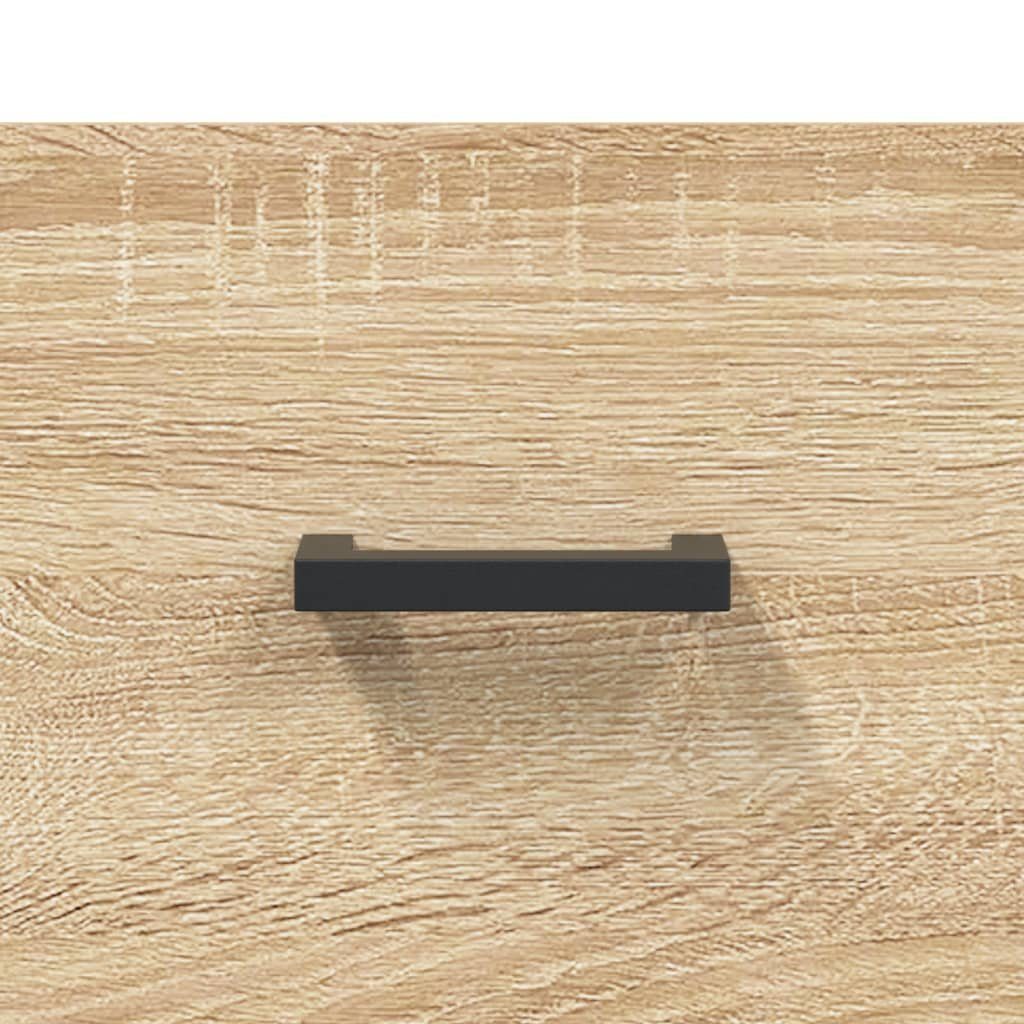 Sideboard Holzwerkstoff Sonoma-Eiche vidaXL 69,5x34x90 Sonoma St) (1 Sideboard cm Eiche