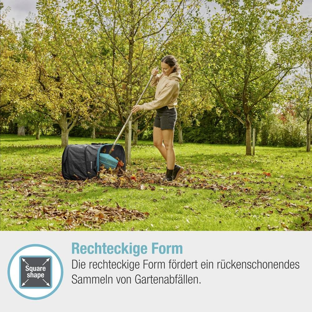 GARDENA Gartensack Gartenabfallsack PopUp Rechteckig, Größe M, faltbarer Sack 11715-20