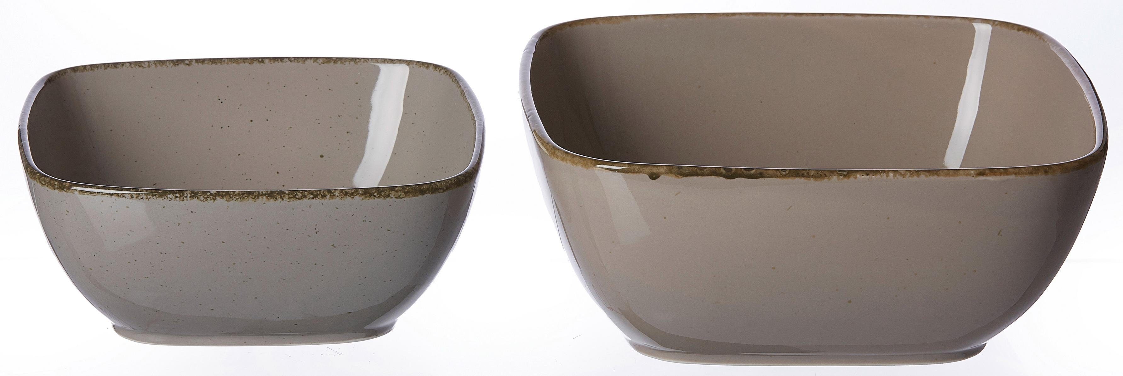 Ritzenhoff & Breker Schale CASA, Porzellan, (Set, 2-tlg), spülmaschinenfest