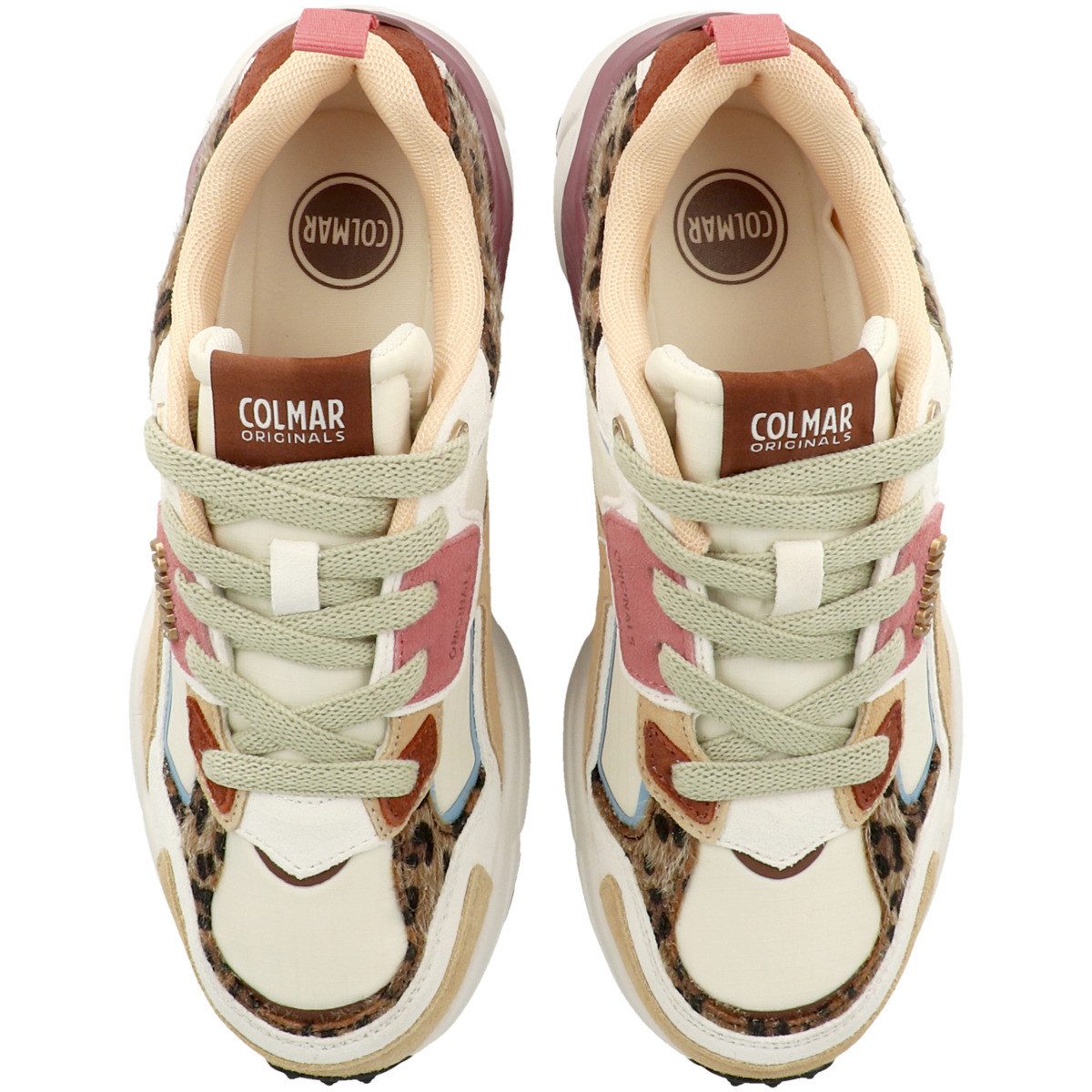 Colmar Garner Wild Damen Sneaker Turnschuhe, Sportschuhe, Freizeitschuhe, Halbschuhe, Schnürschuhe