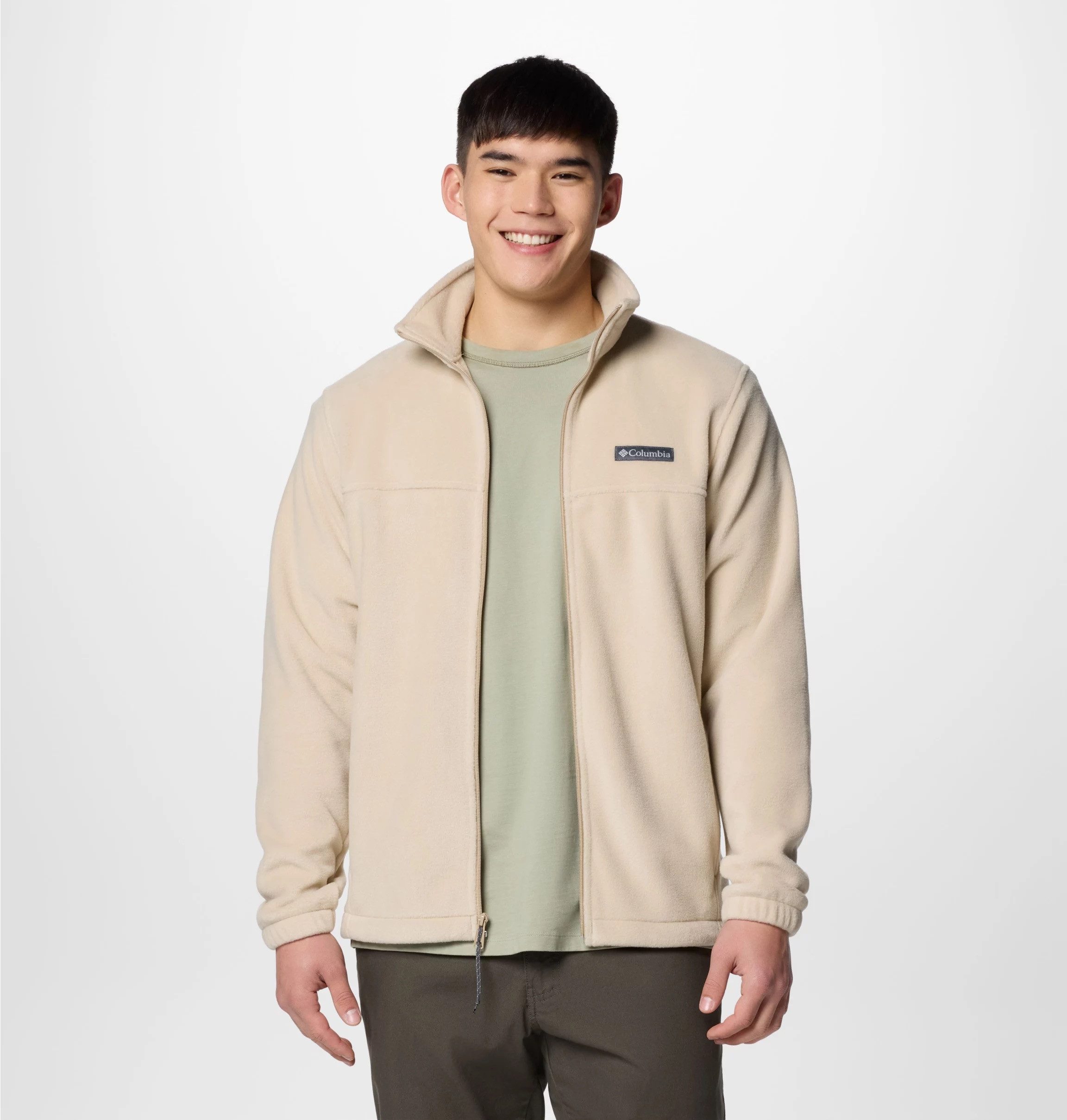 Columbia Fleecejacke Steens Mountain Full Zip 2.0 mit hohem Stehkragen, atmungsaktiv, schnell trocknend, wasserabweisend