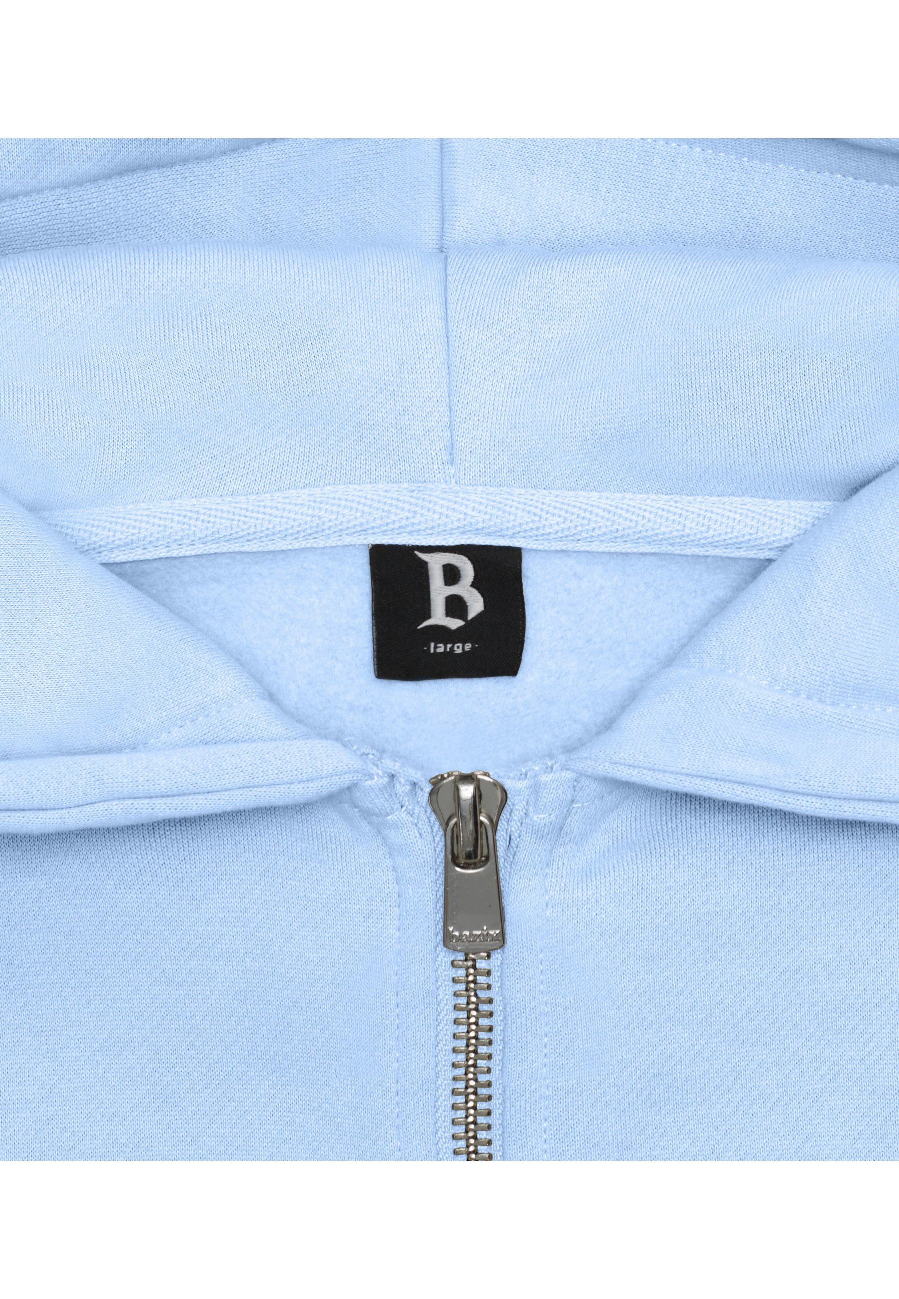 Dropsize Sweatjacke Dropsize Herren Super Heavy Blank Zip-Hoodie