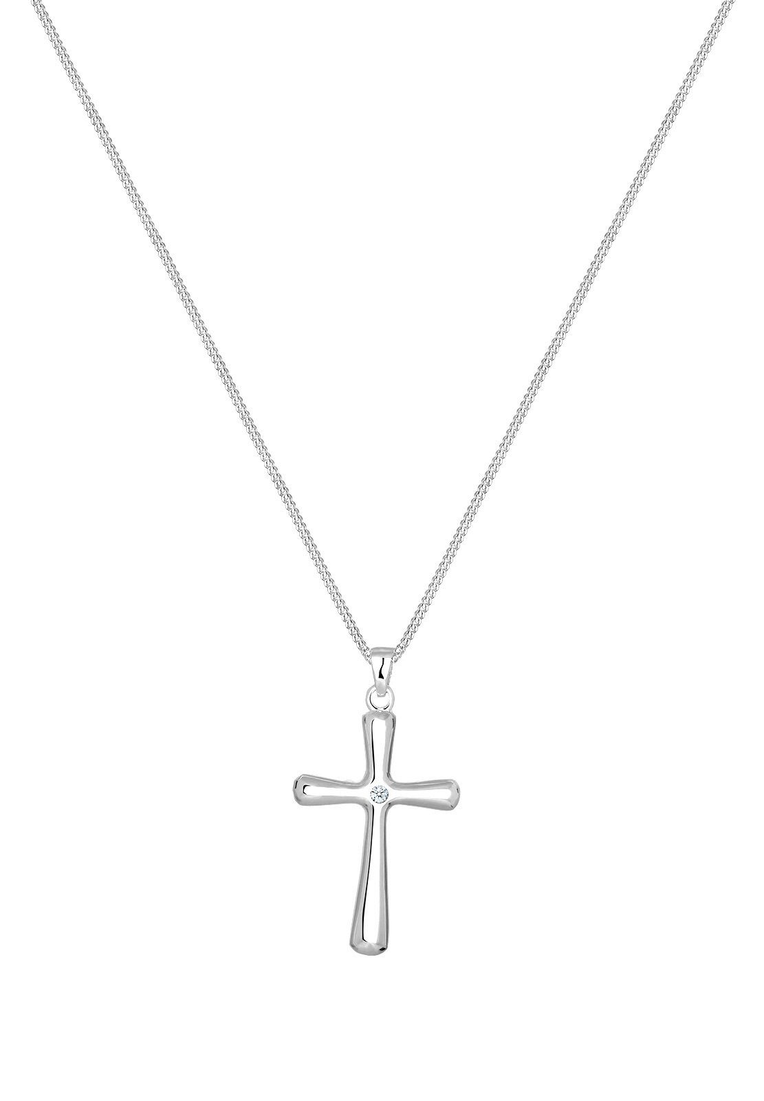 Elli DIAMONDS Kette mit Anhänger Kreuz günstig online kaufen