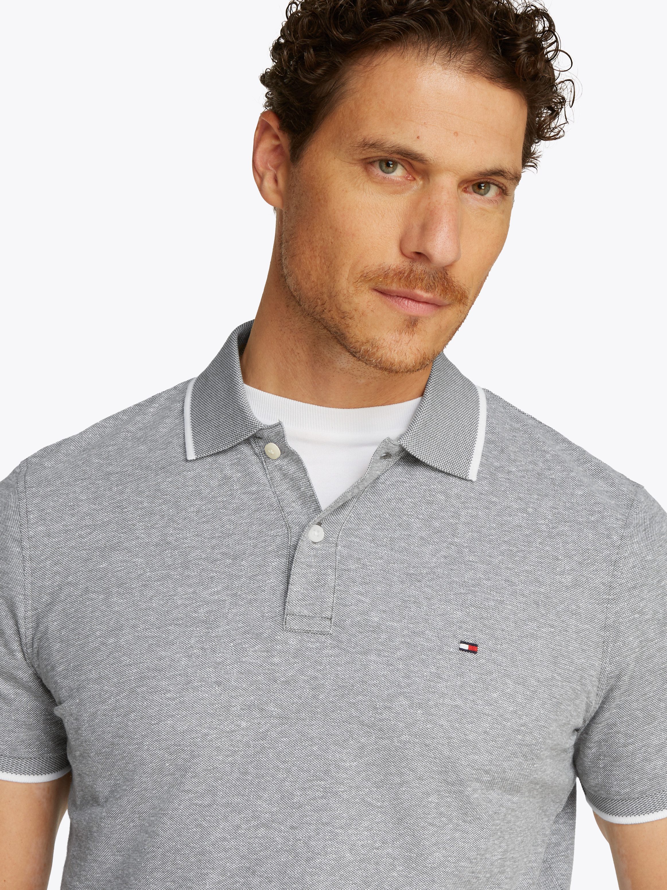 Tommy Hilfiger Poloshirt LINEN PIQUE REG POLO günstig online kaufen