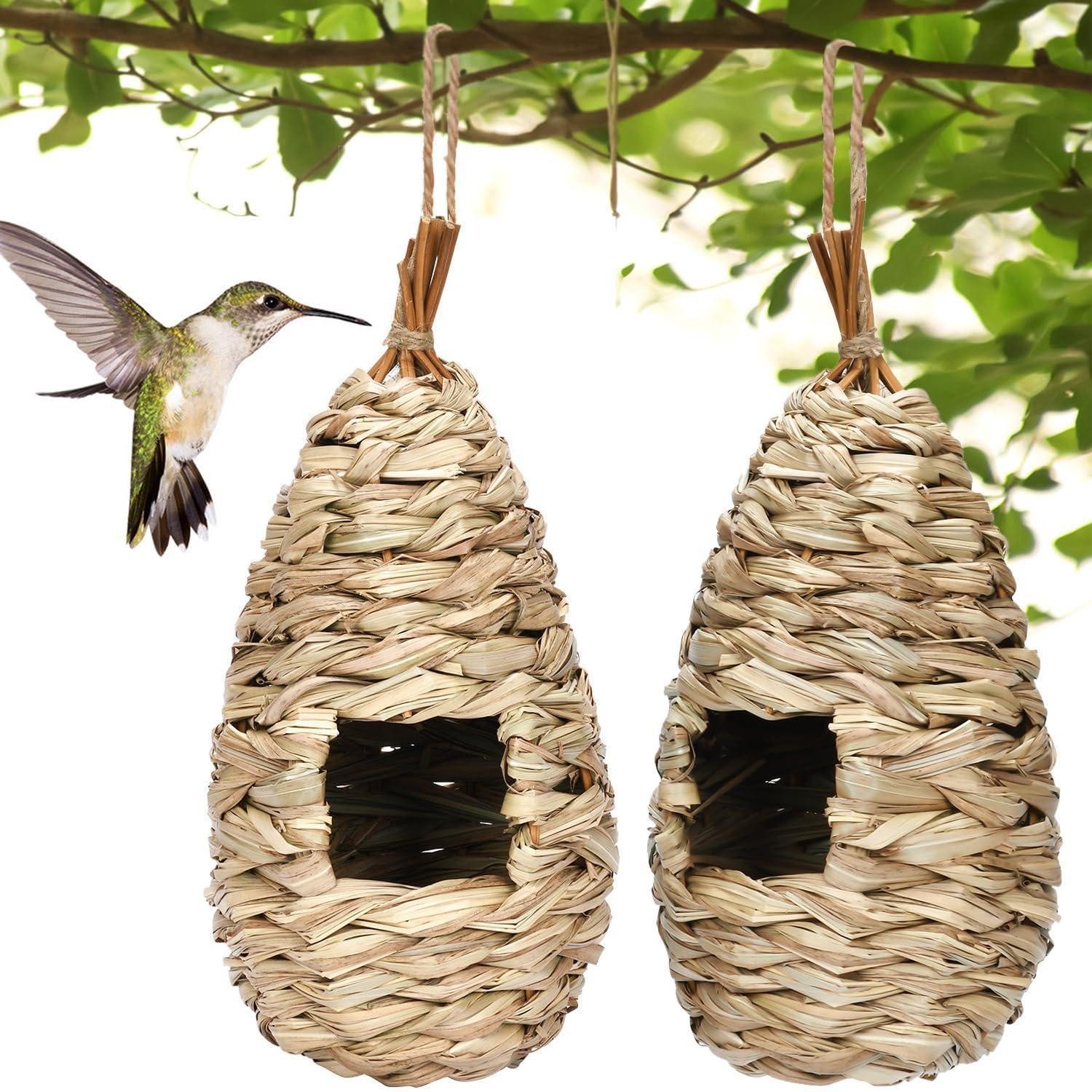 LuxusKollektion Vogelhaus Vogelnest Gras 2er-Set