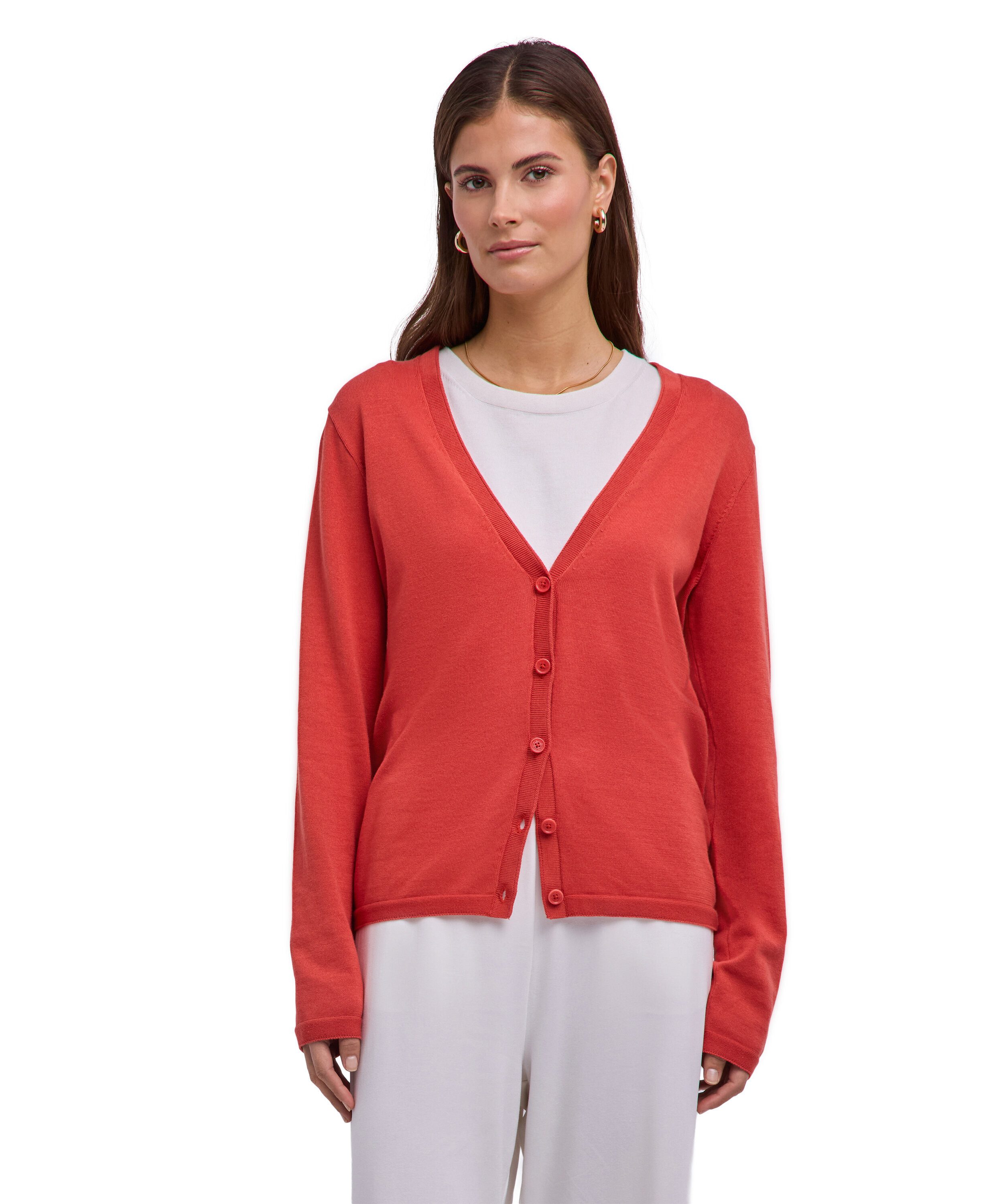 Strickjacke Cardigan mit Bio-Baumwolle