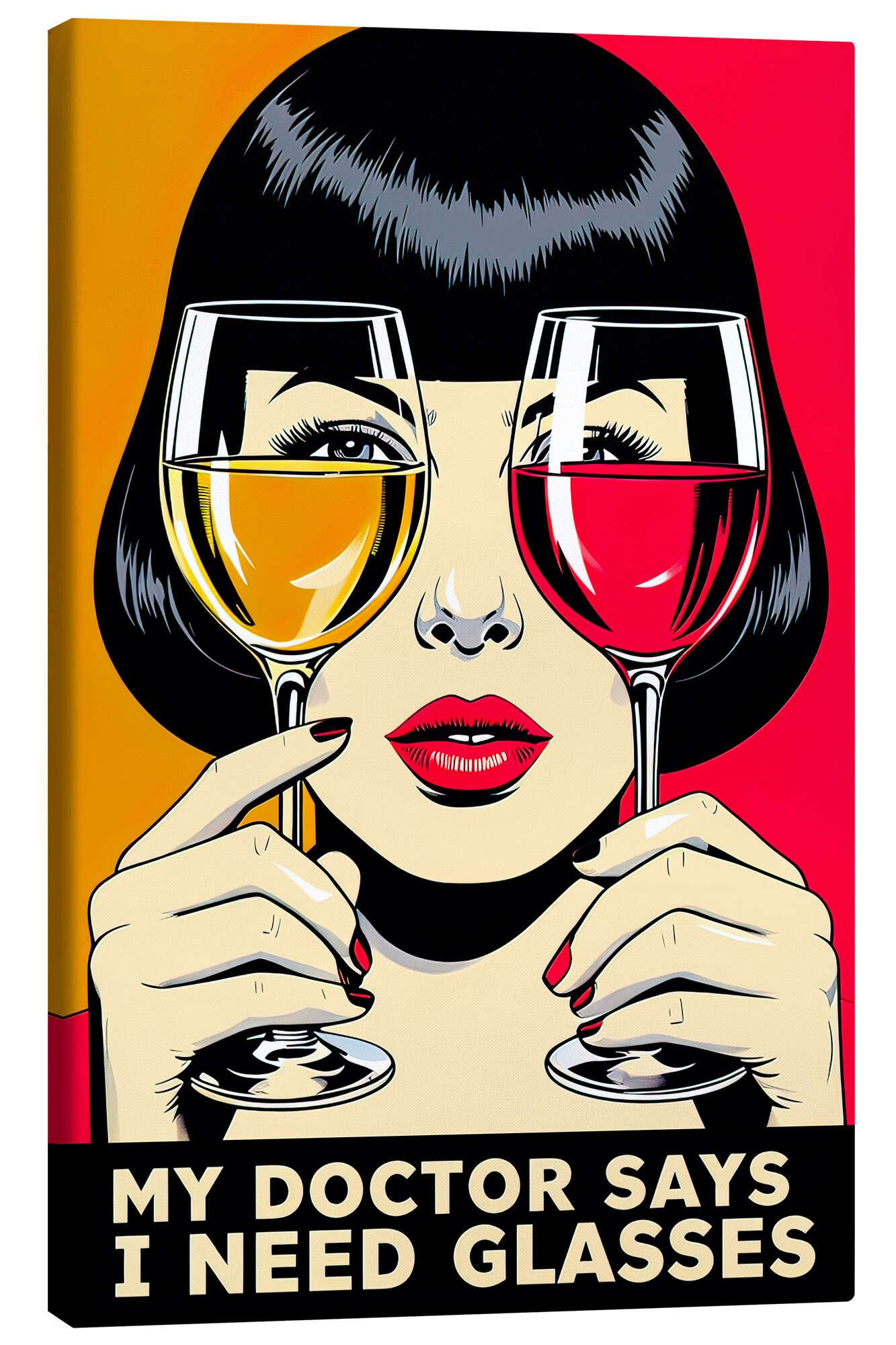 Posterlounge Wandbild My doctor says I need glasses, nobelart, erhältlich a günstig online kaufen