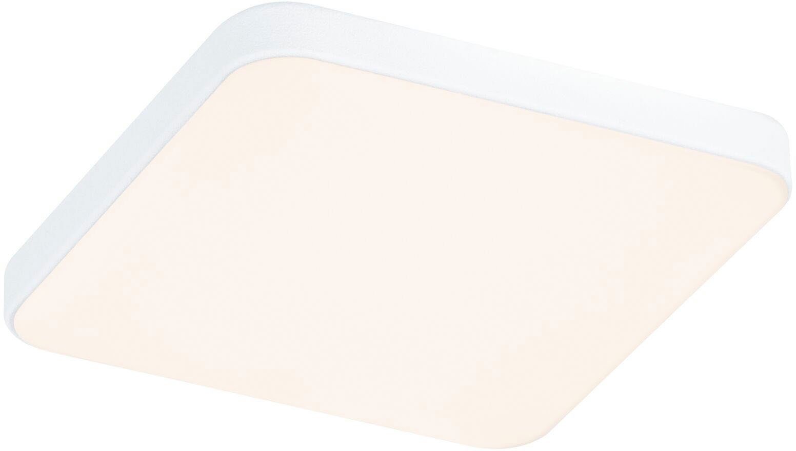 Paulmann LED Weiß Weiß, 450lm Veluna 90x90mm 450lm VariFit eckig fest IP44 Warmweiß, integriert, eckig 90x90mm Einbauleuchte 3000K VariFit Edge 3000K IP44 LED