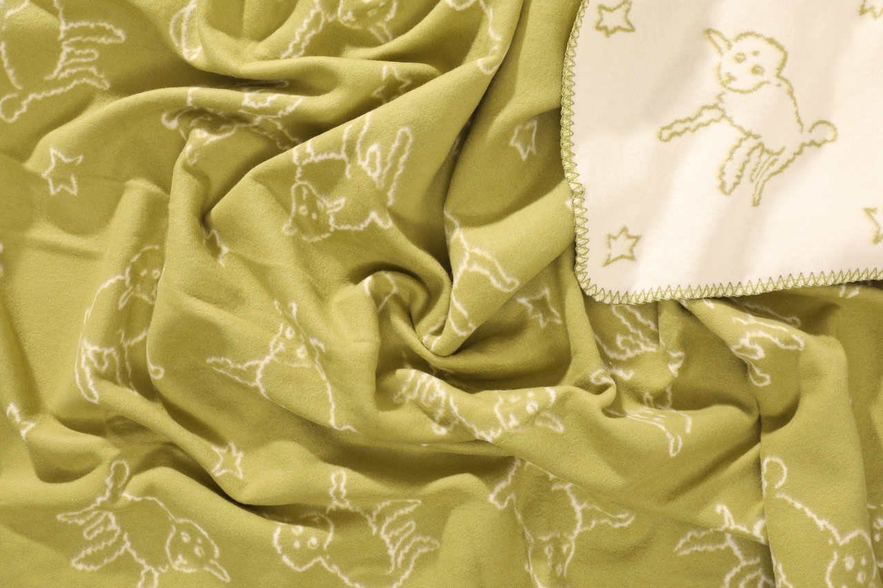 Kinderdecke Kuscheldecke aus 100 % Bio-Baumwolle günstig online kaufen