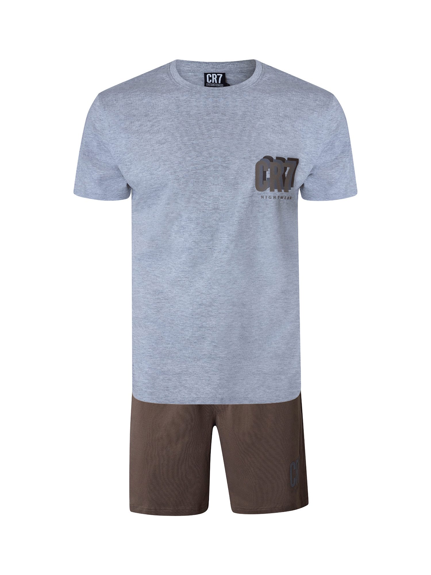 CR7 Pyjama Men BASIC (2 tlg) Schlafanzug, Pyjama Set, Nachtwäsche
