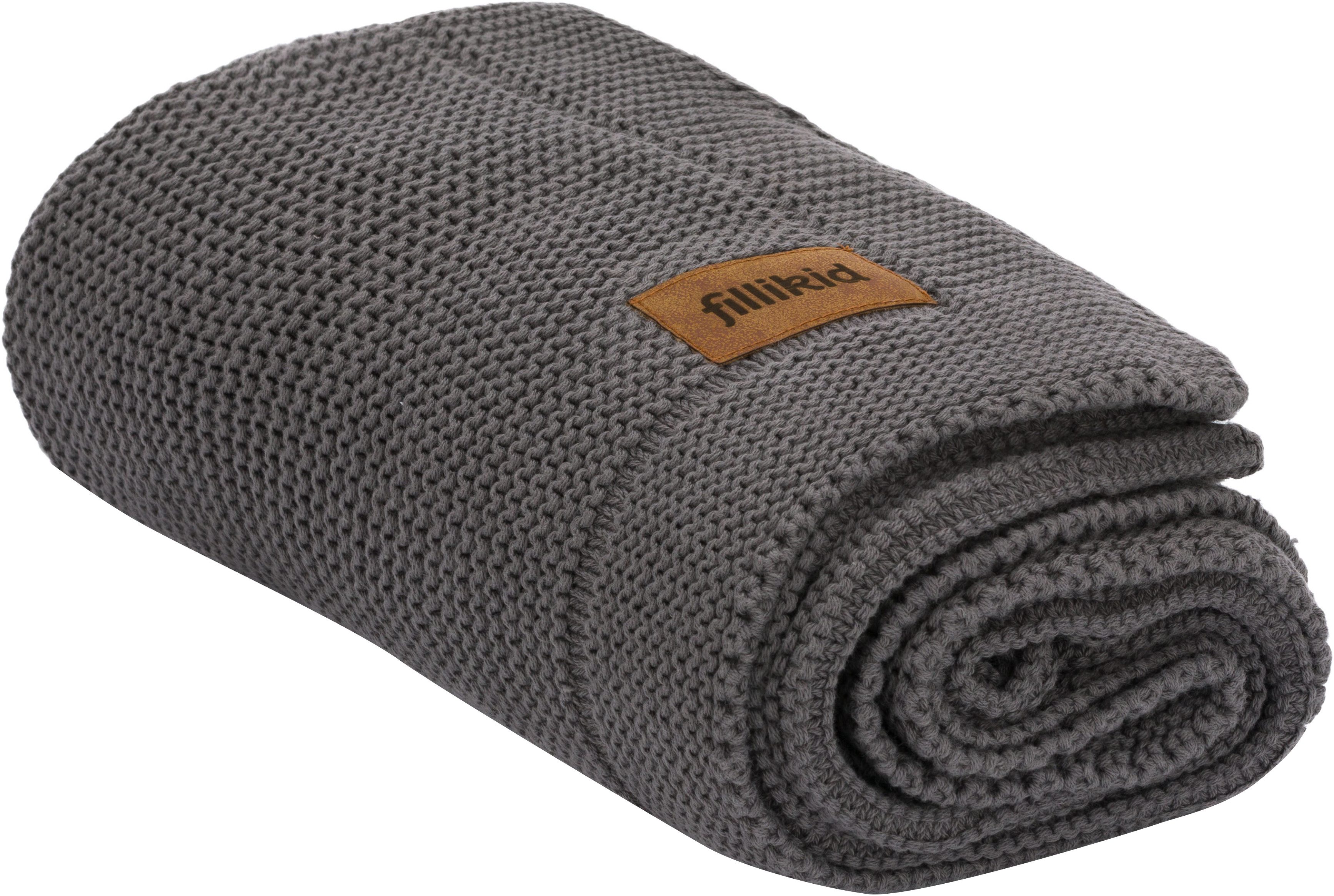 Babydecke Strick 80x100 cm, Fillikid günstig online kaufen
