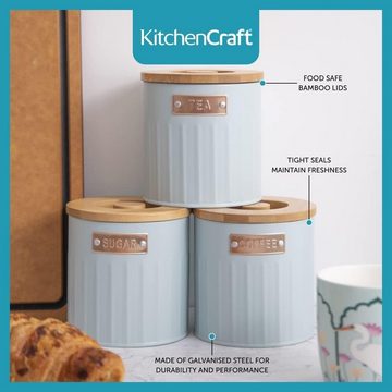 Kitchencraft Vorratsdose Vorratsdose Vorratsbehälter Frischhaltedosen Set 3-tlg. KitchenCraft