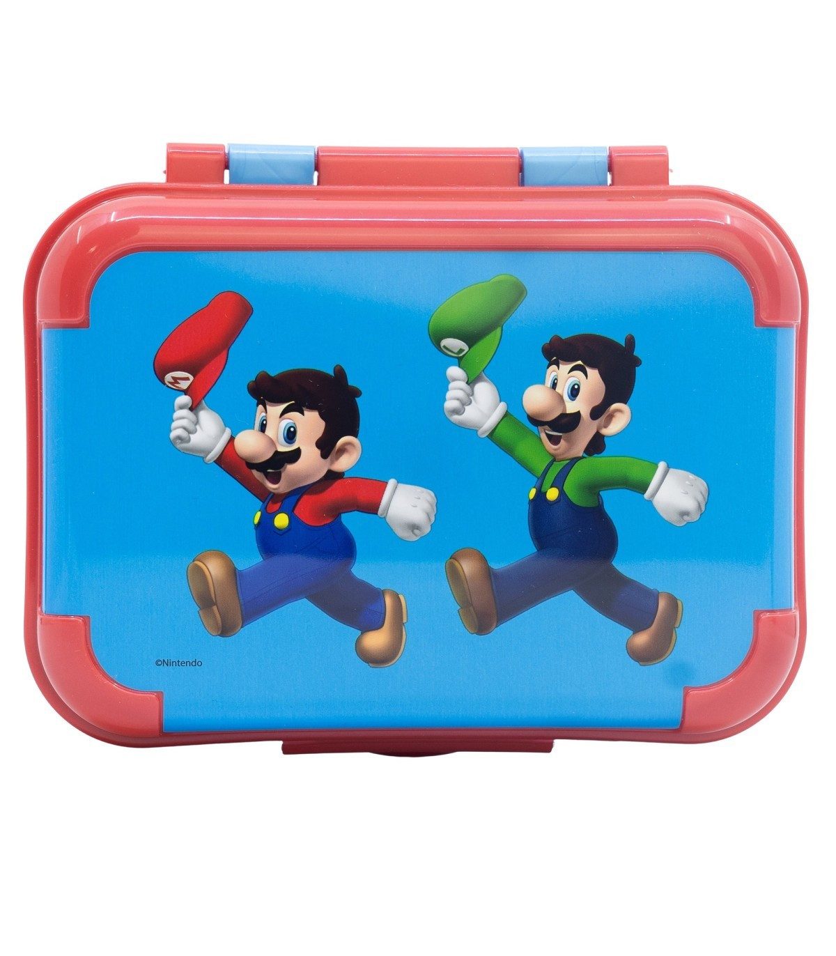 Super Mario Lunchbox Kinder Lunchbox Brotdose für Snacks Frühstück und Pause, (Packung)