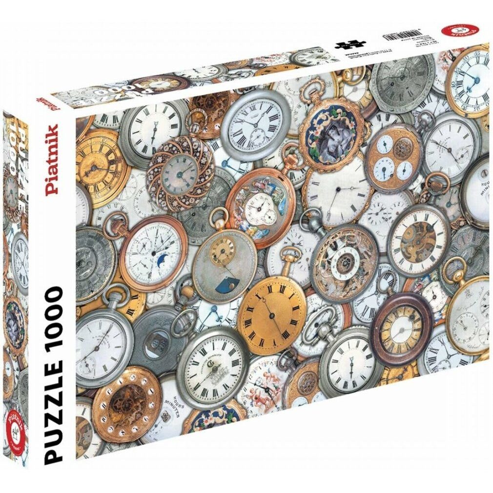 Piatnik Puzzle Puzzle Uhr 1000 Teile, Puzzleteile
