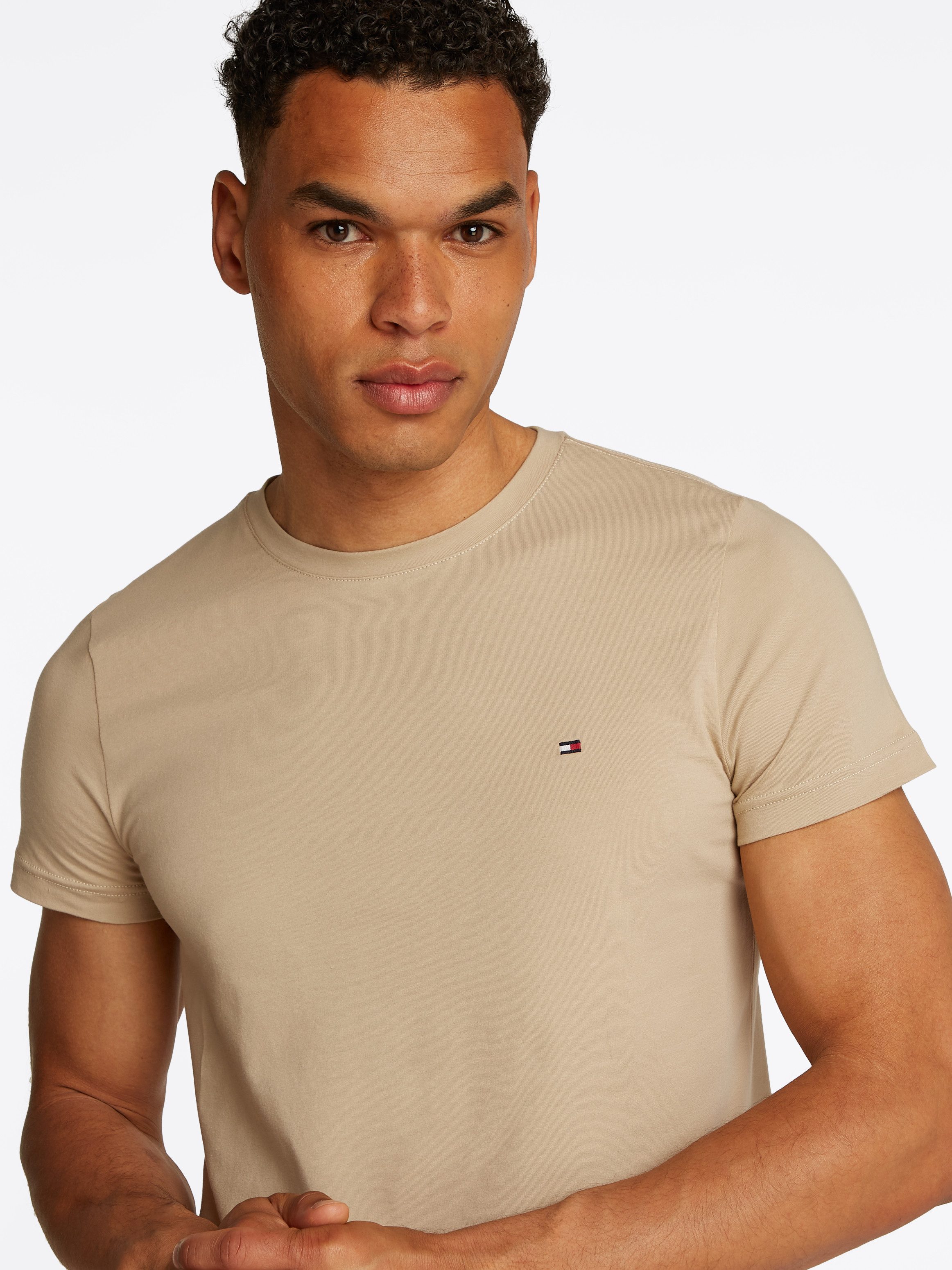 Tommy Hilfiger T-Shirt STRETCH SLIM FIT günstig online kaufen