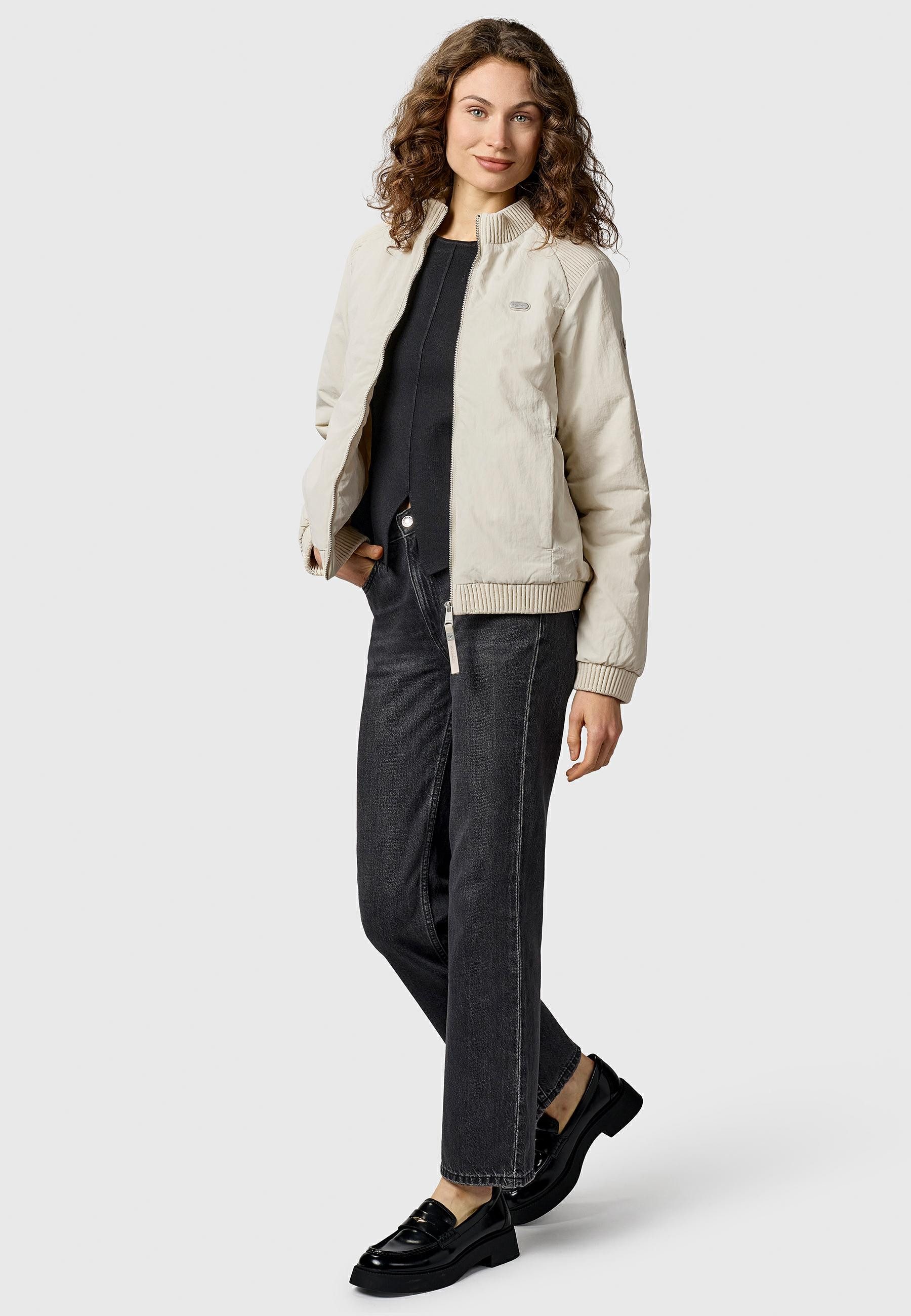 Ragwear Bomberjacke Chenna Warm YOUMODO Warme Pufferjacke mit elastischen Bündchen – Bild 2 von 5