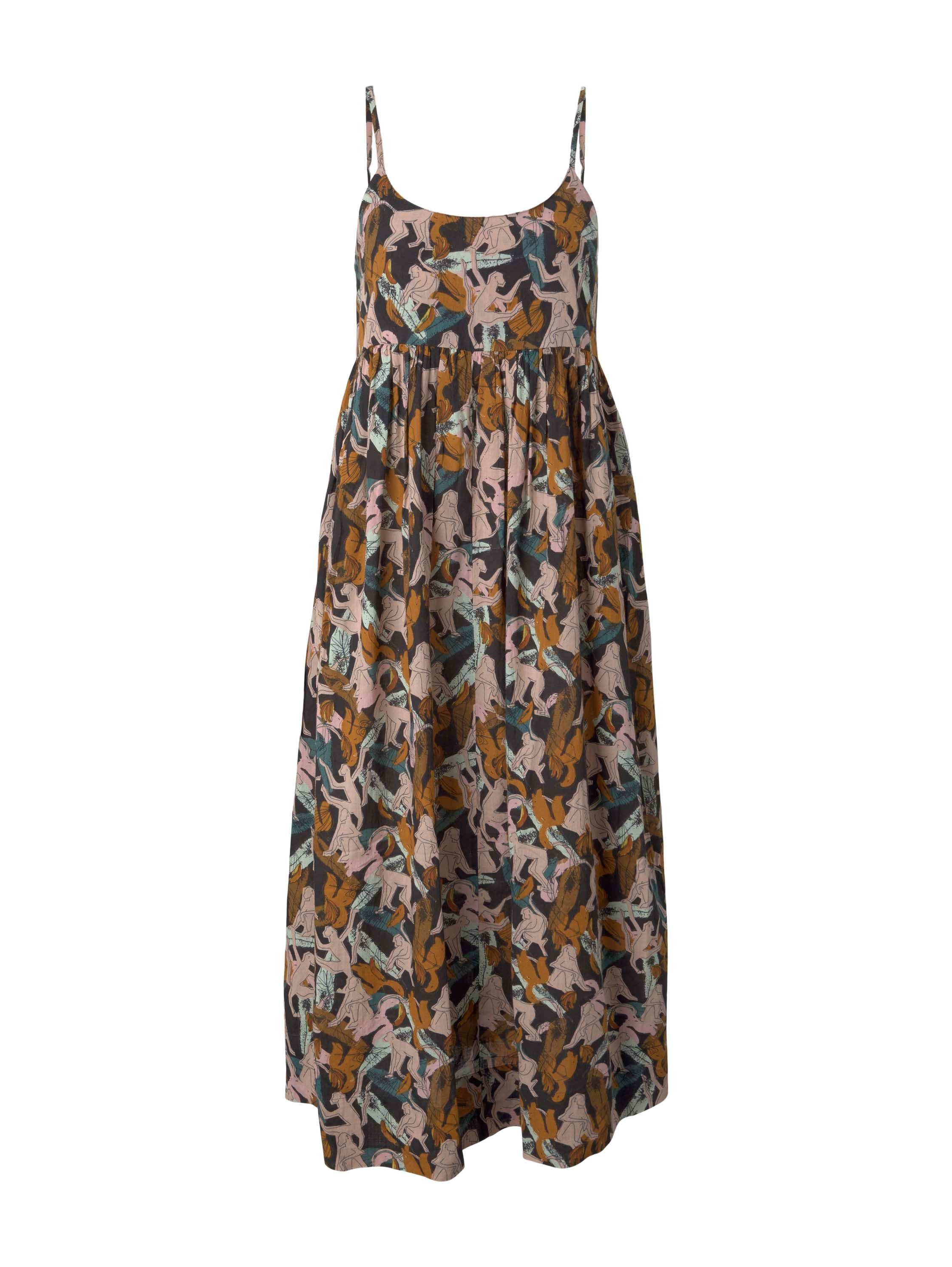 TOM TAILOR Denim Sommerkleid Damen | Mit Kordelzug & Knopfleiste | Regular Fit | Aus Nachhaltiger Viskose