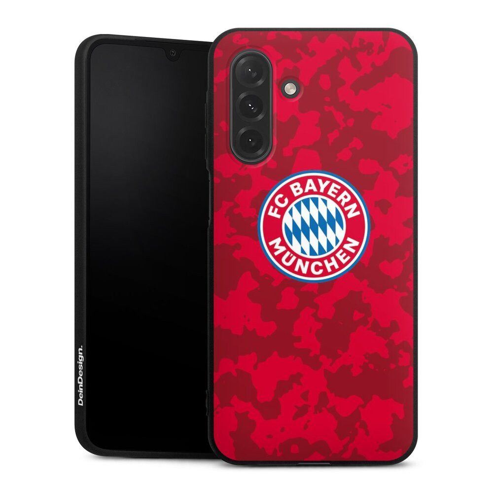 DeinDesign Handyhülle FC Bayern München Camouflage FCB Camouflage Muster FCB, Samsung Galaxy A26 Silikon Hülle Premium Case Handy Schutzhülle