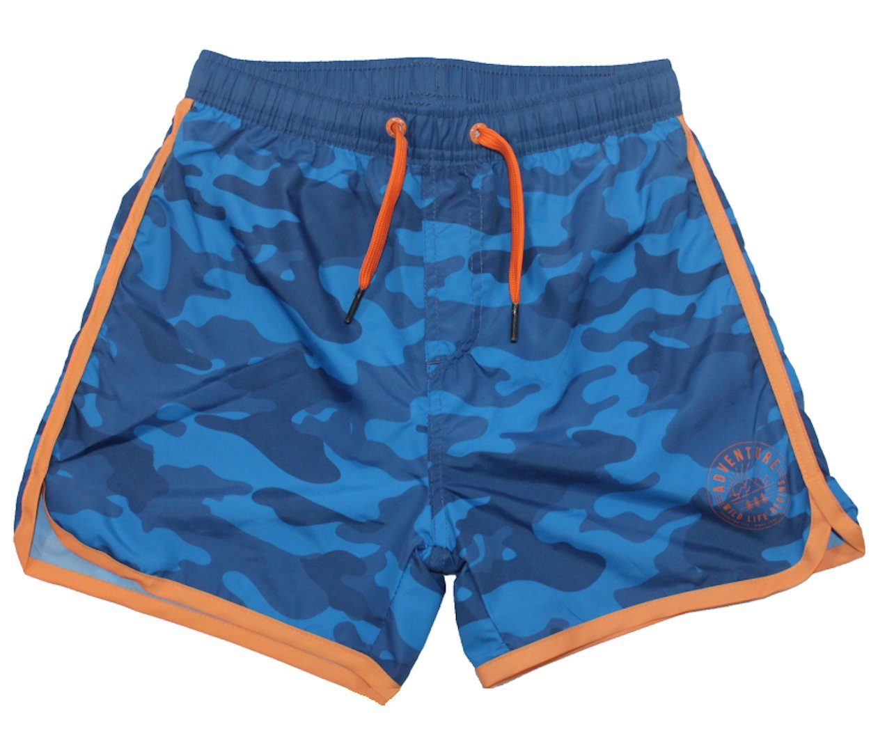 LOSAN Badeshorts Losan Boardshorts Camouflage Schwimmshorts Badehose blau orange