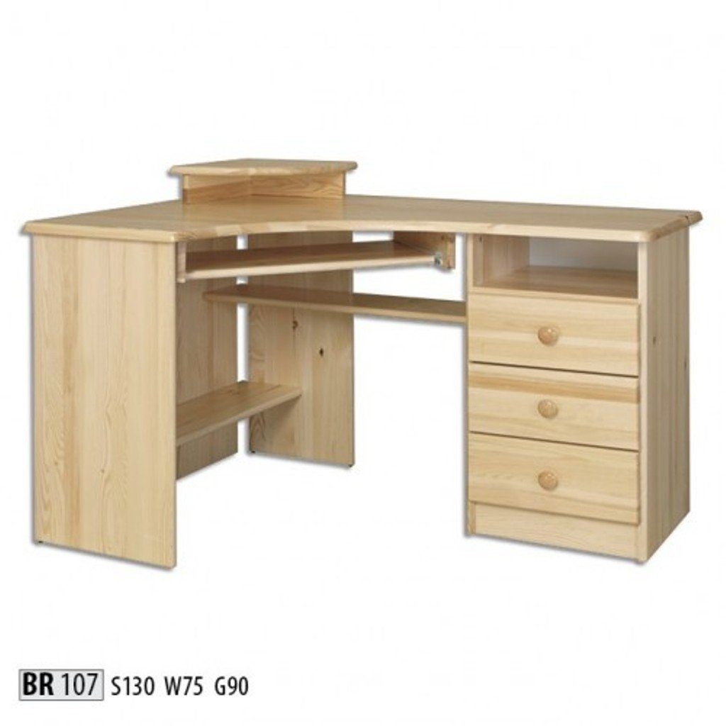 JVmoebel Computertisch, Schreibtisch Tisch Holz Schreibtisch Tische Ecktisch