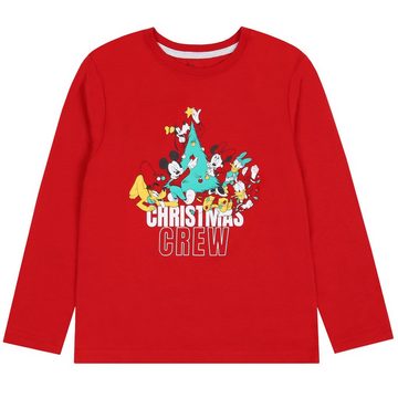 Sarcia.eu Schlafanzug Mickey Maus und Freunde Disney Weihnachtspyjama für Kinder, 9-10 Jahre