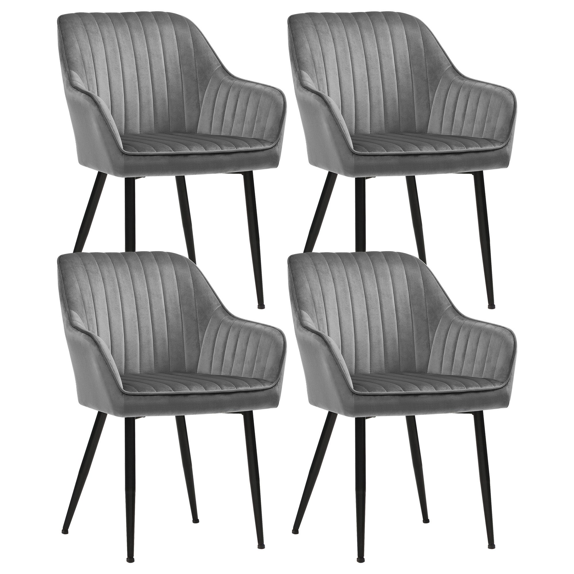 SONGMICS Esszimmerstuhl (4 St), 4er Set, günstig online kaufen