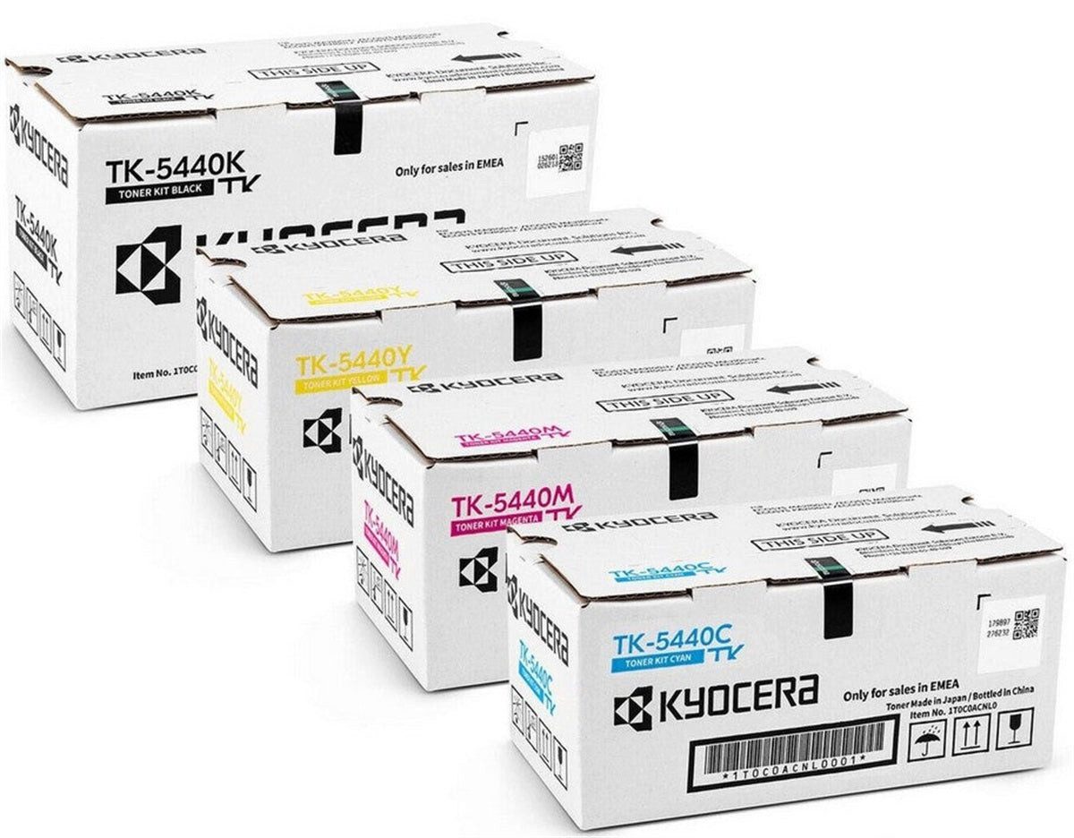 KYOCERA Tonerpatrone Original Kyocera TK-5440 Einzeltoner Cyan, Magenta oder Gelb für ECOS, Original Toner
