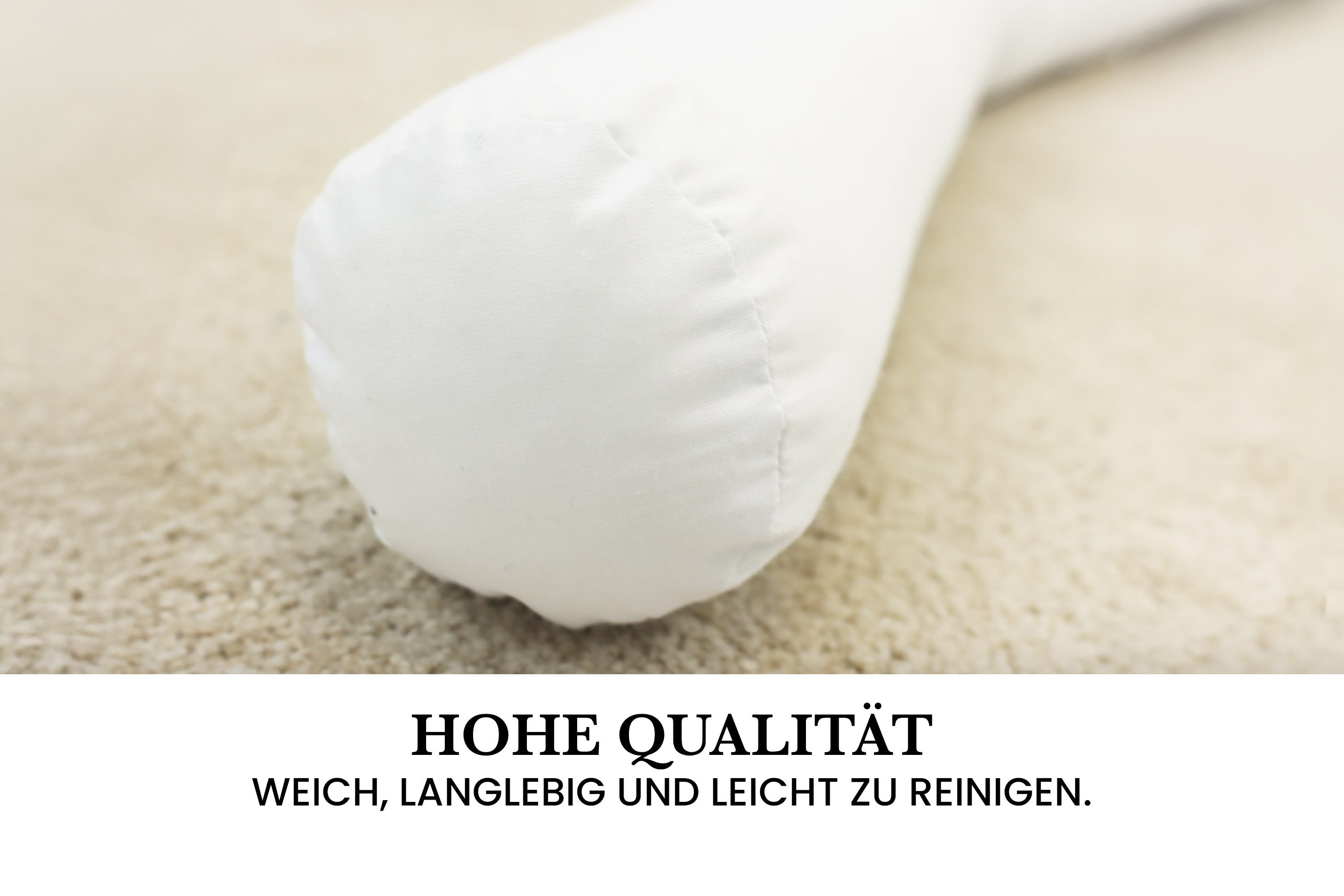 Amilian Nestchenschlange Bettschlange 210cm - Seitenschläferkissen - Nestschlangen, (Nestchenschlange für Kinderbett, Nestchen, Bettumrandung als Kopfschutz, Ka – Bild 4 von 5
