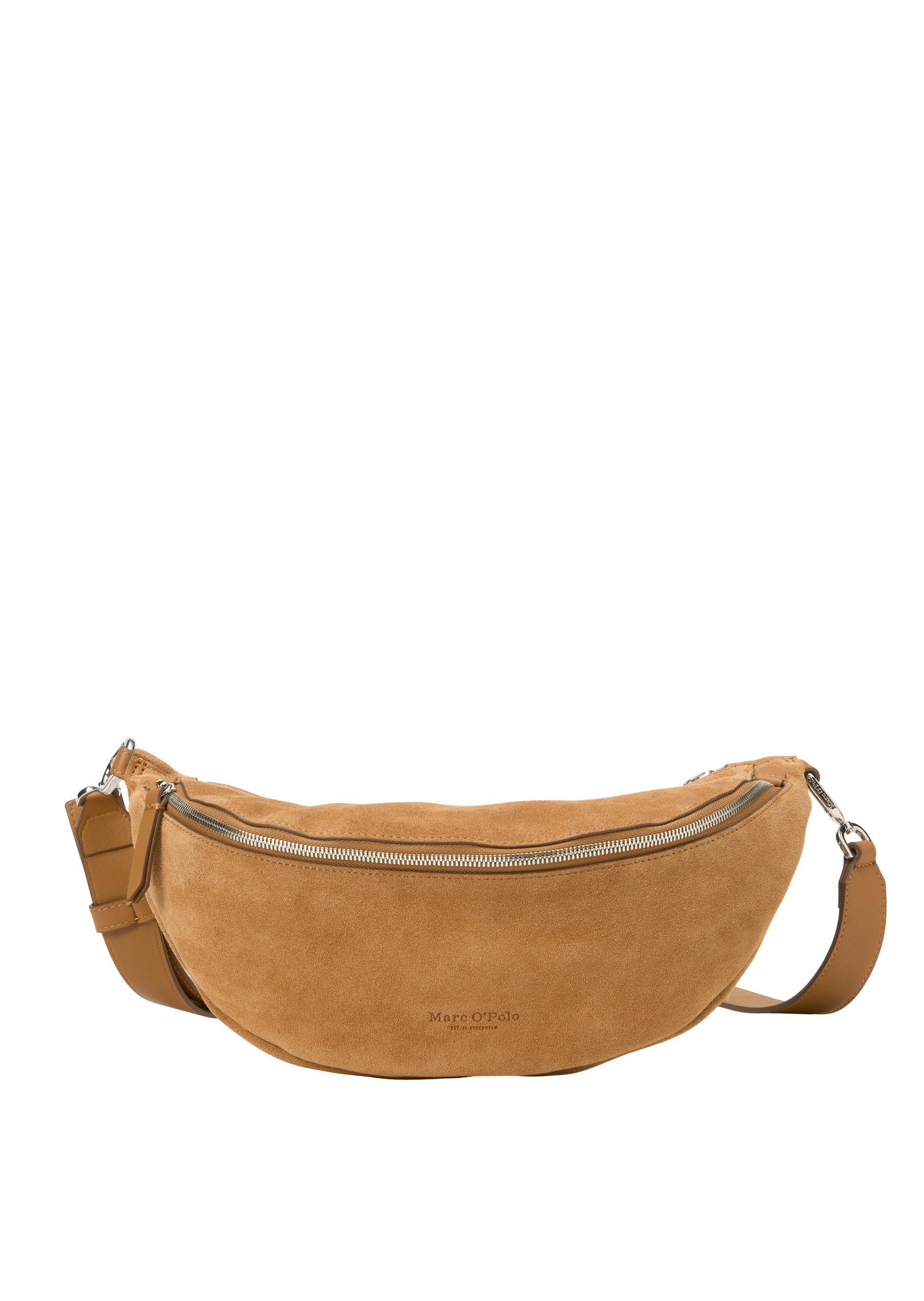 Marc O'Polo Umhängetasche aus weichem Velours-Rindleder günstig online kaufen