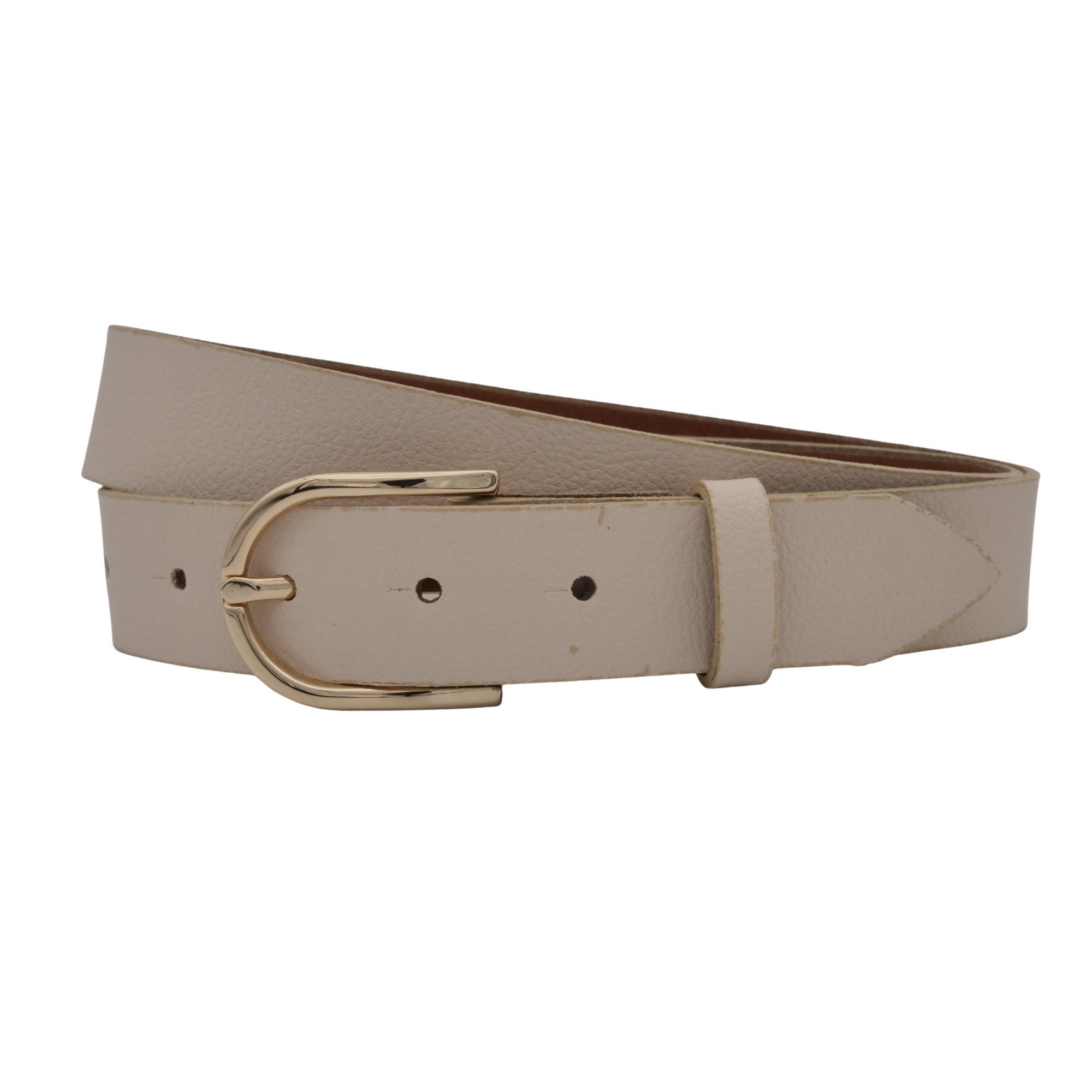 AnnaMatoni Ledergürtel AnnaMatoni Damen Ledergürtel Basic Gürtel 3cm breit günstig online kaufen