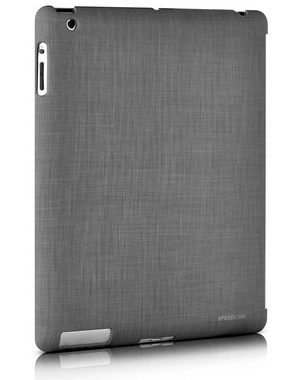 Speedlink Tablet-Hülle Cover Schutz-Hülle Smart Case Tasche Grau, Hard-Case passend für Apple iPad 4/G 3/G 2/G, Zugriff auf alle Tasten