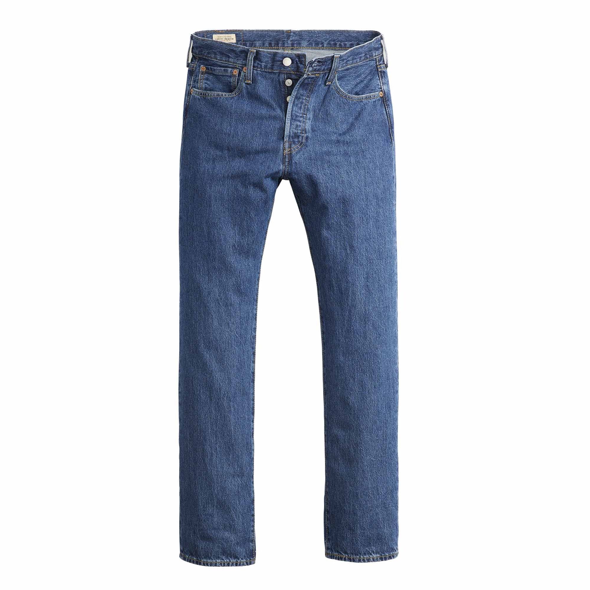 Regular-fit-Jeans Herren Jeans 1er Pack Baumwolle 501 Original