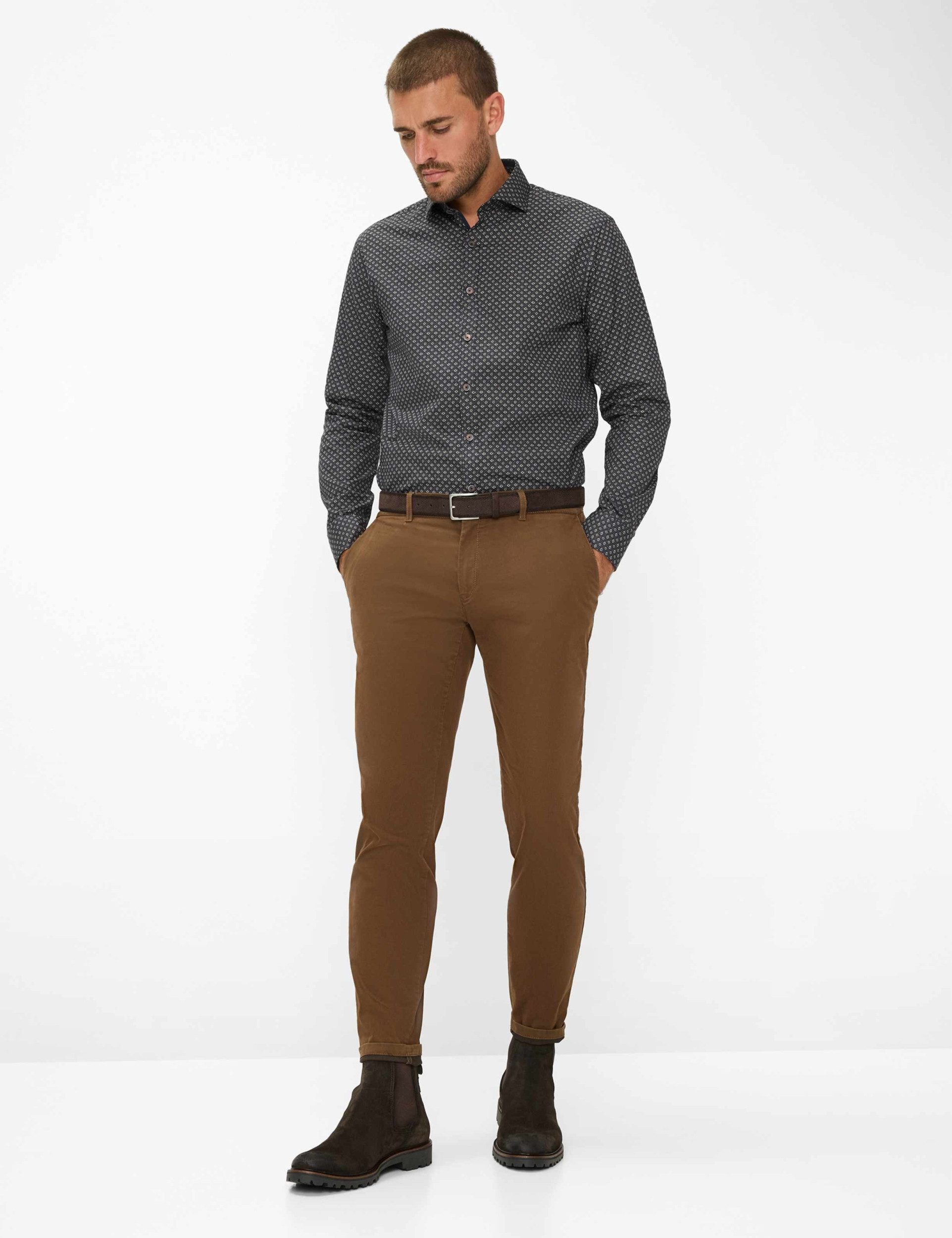 Brax Langarmhemd STYLE.HAROLD P