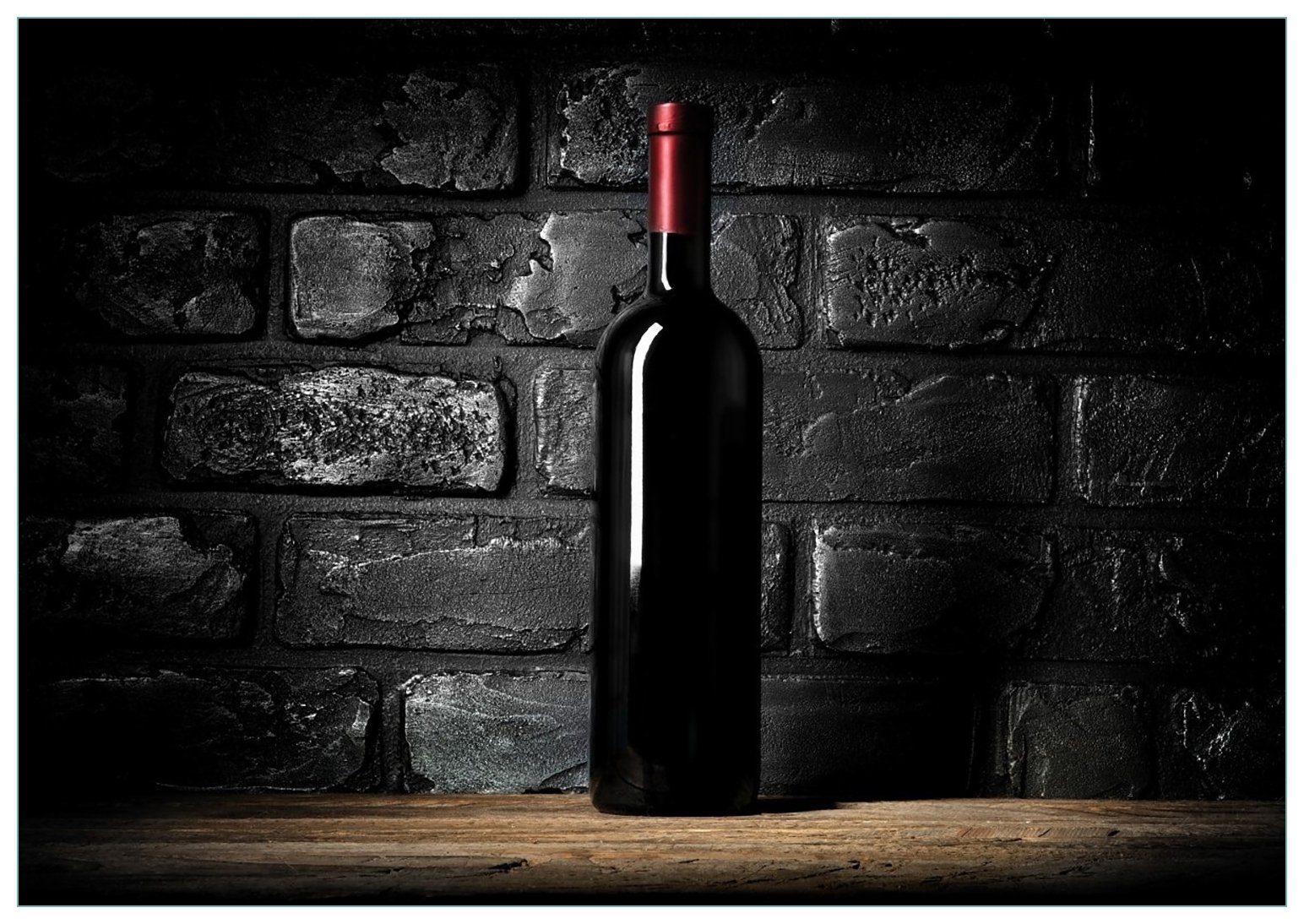 Glasbild