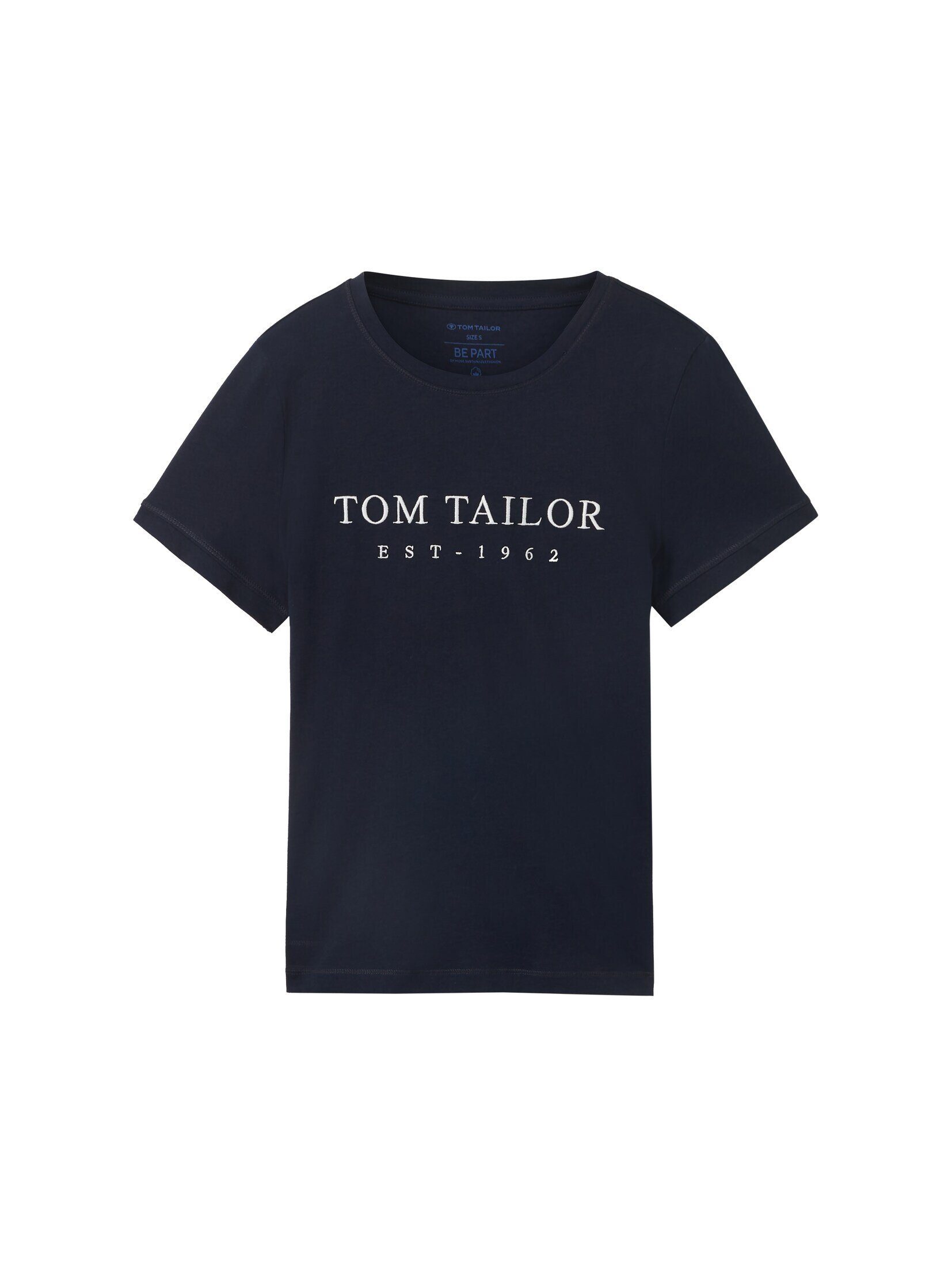 TOM TAILOR T-Shirt T-Shirt T-Shirt mit Logo-Stickerei günstig online kaufen