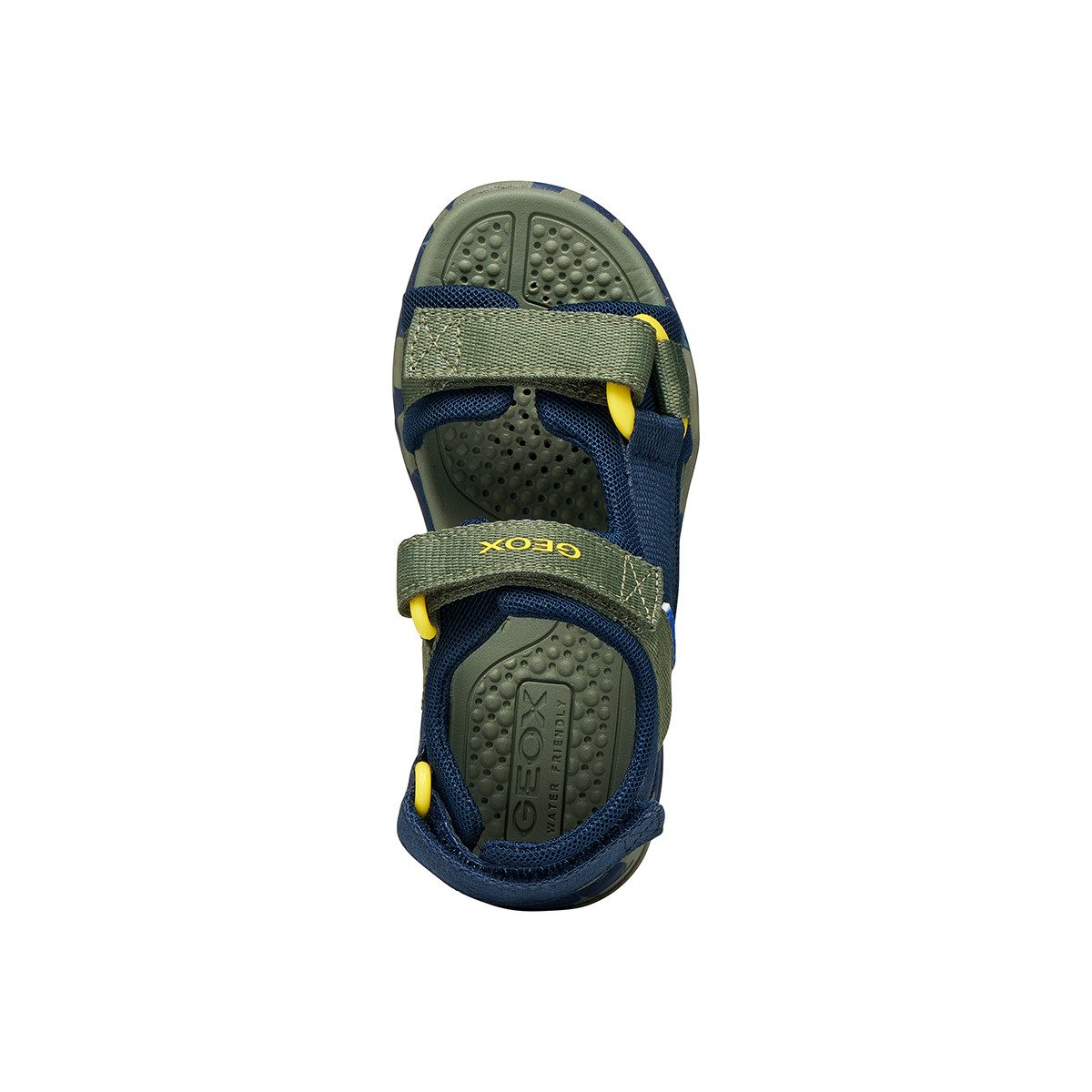 Geox GEOX BOREALIS, Sandalen, Grün kombiniert, Kinder Sandale