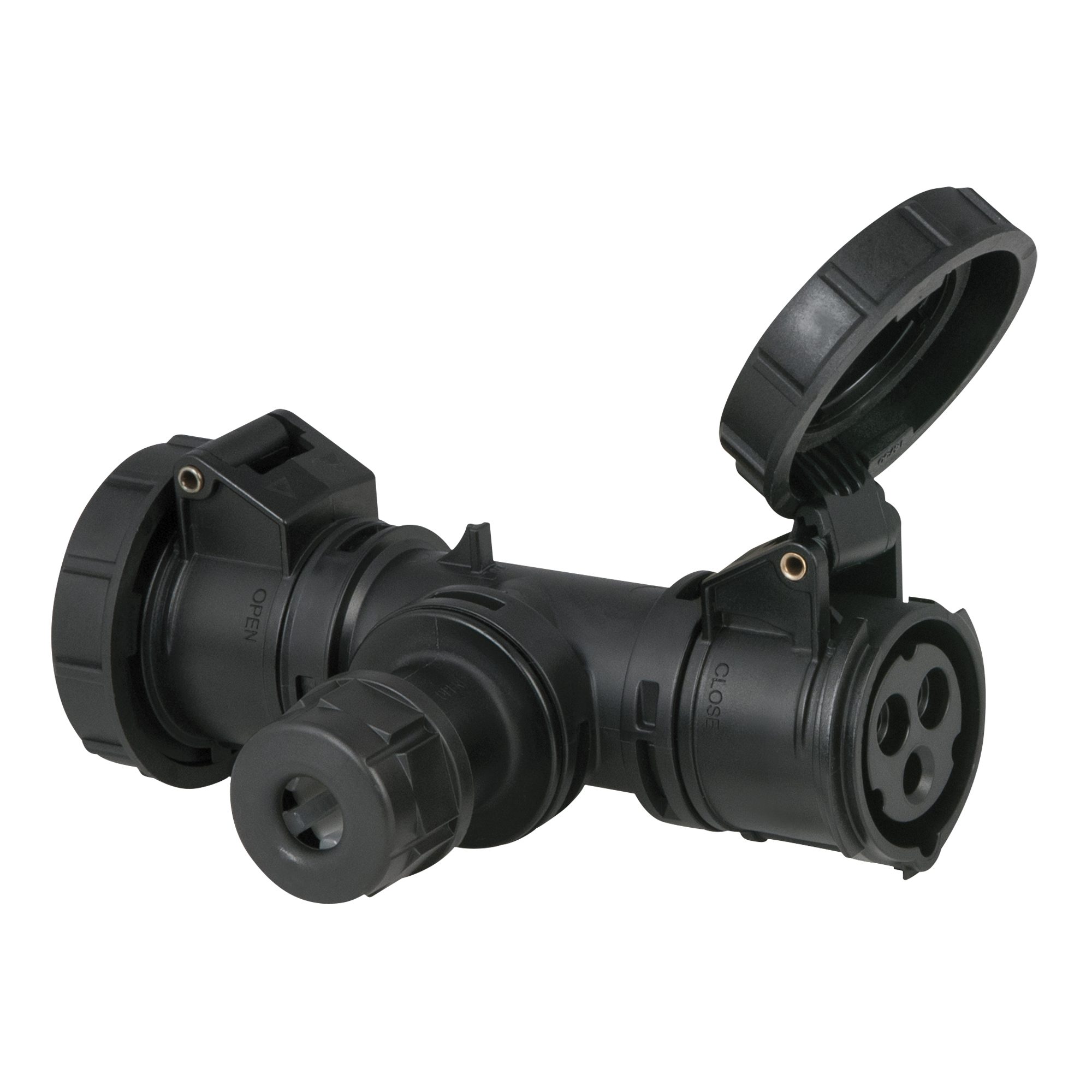 PCE CEE-Stecker PCE T-connect 2-way 16/3 - Cablegland CEE IP67